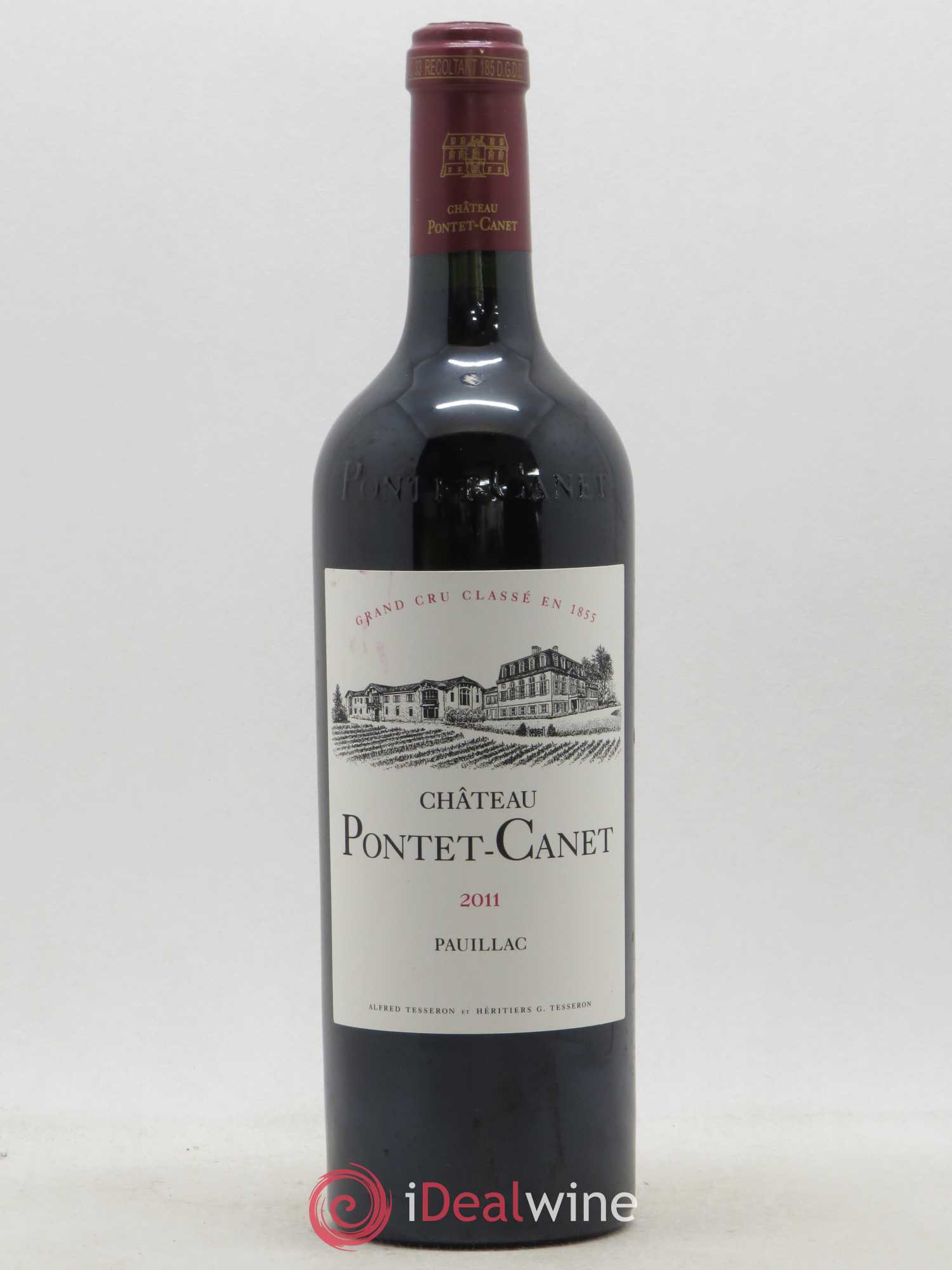 Château Pontet Canet 5ème Grand Cru Classé 2011 - Lot de 1 bouteille - 0