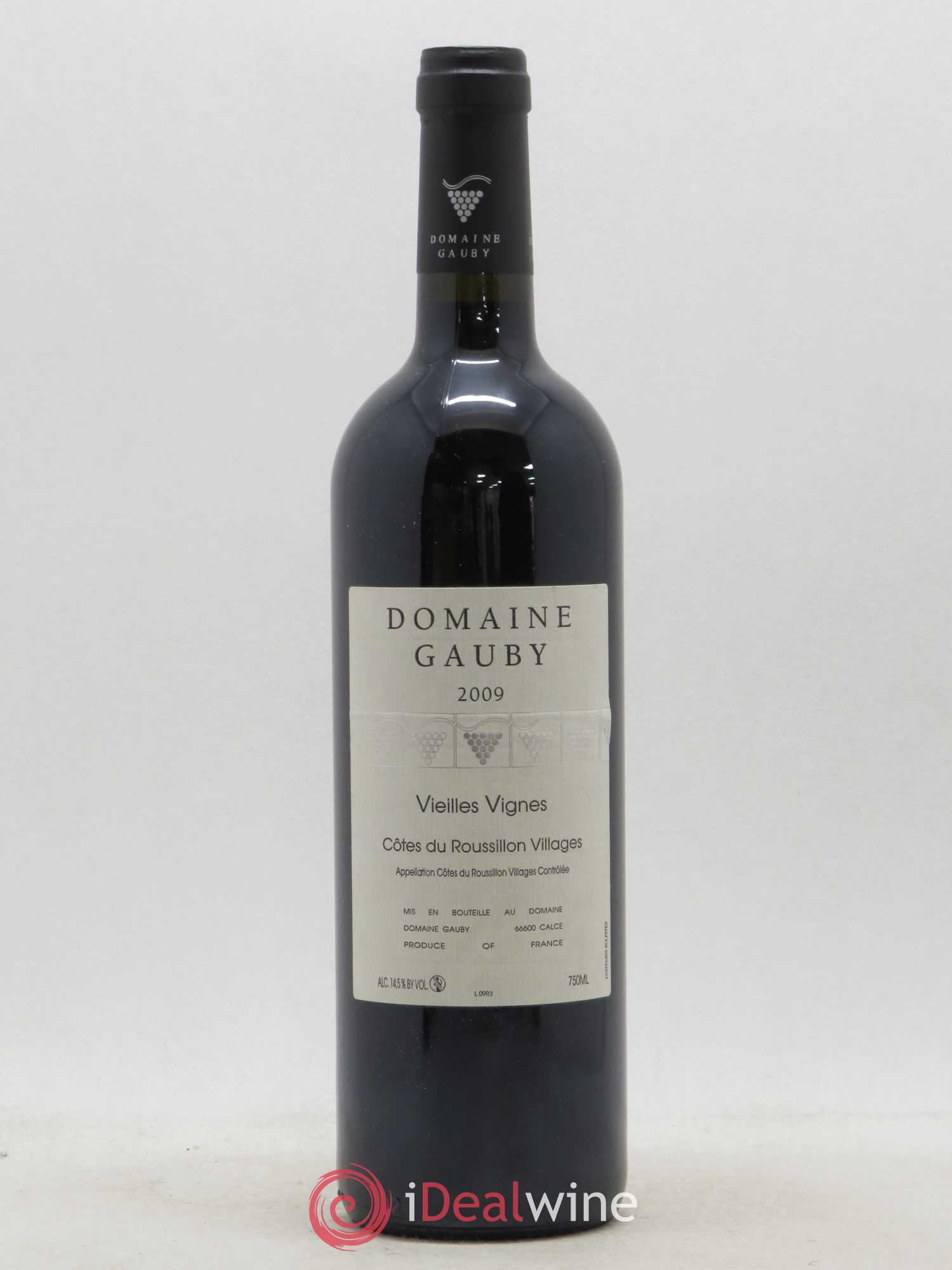 Côtes Catalanes Vieilles Vignes Gauby (Domaine) 2009 - Lot de 1 bouteille - 0