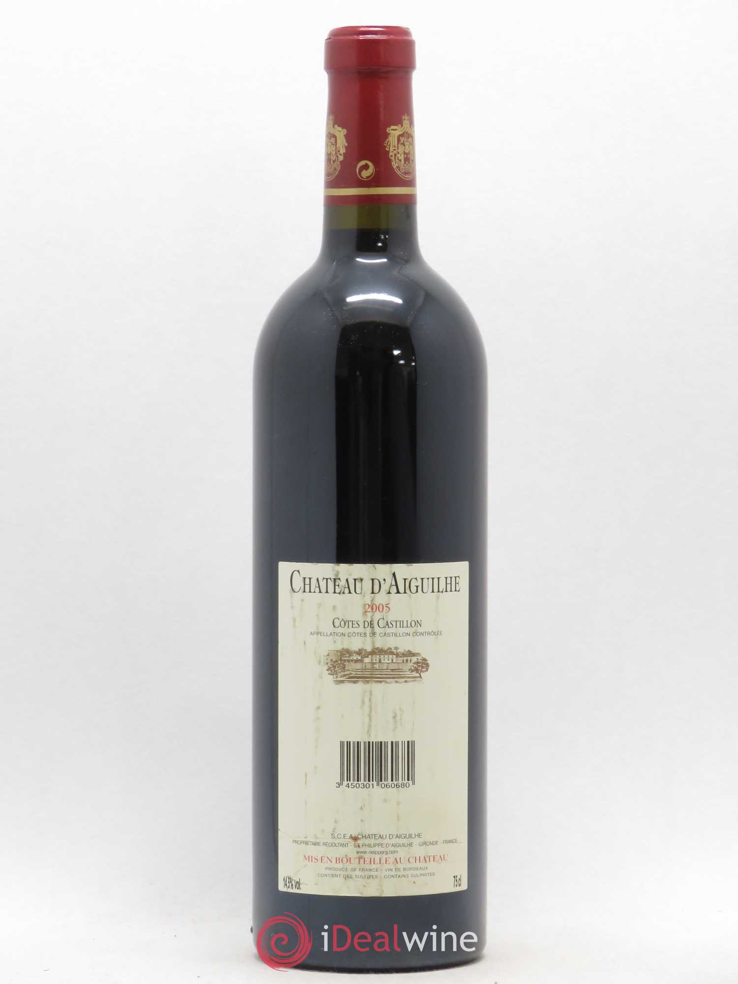 Château d' Aiguilhe 2005 - Lot de 1 bouteille - 1