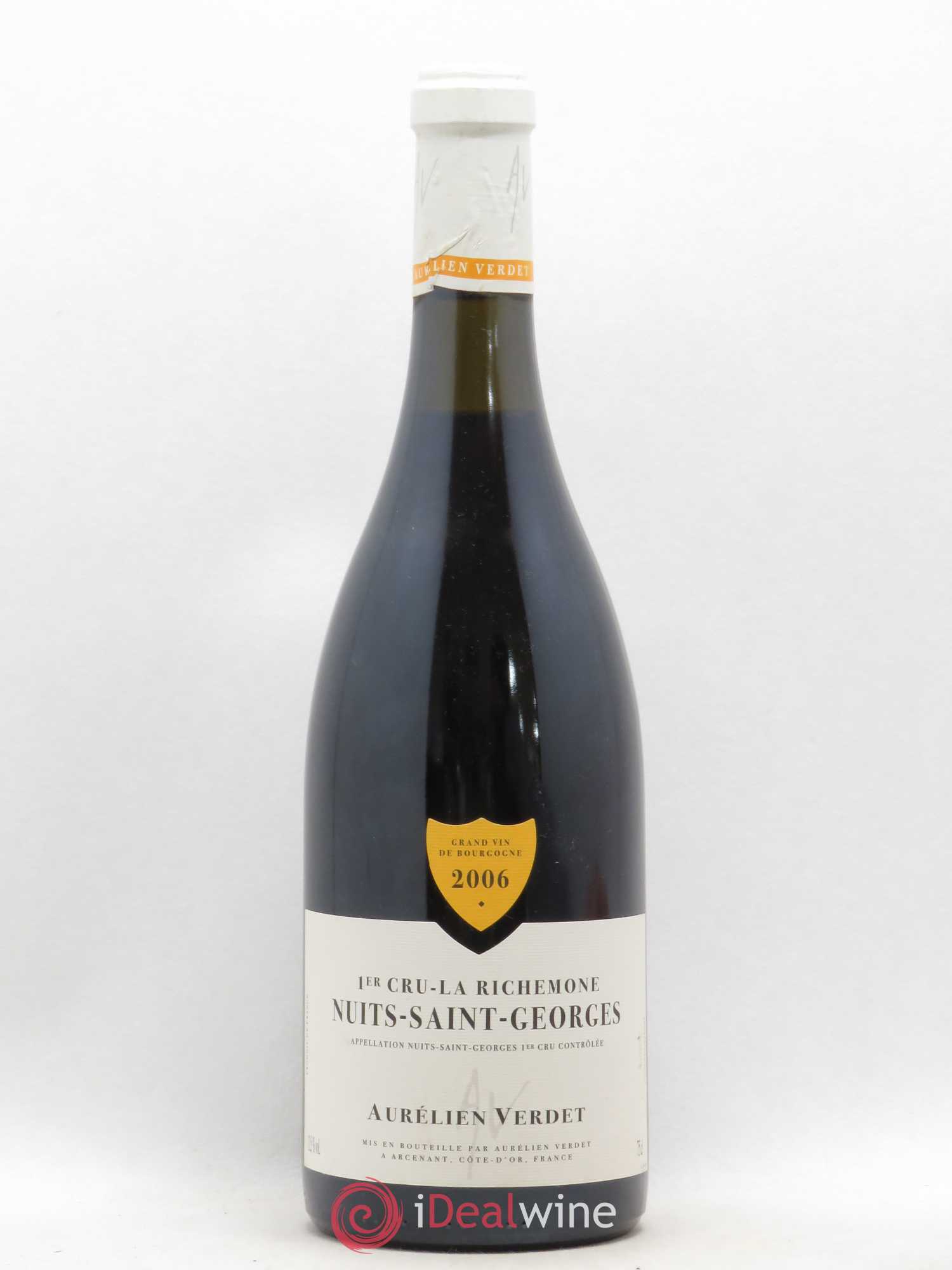 Nuits-Saint-Georges 1er Cru La Richemone Aurelien Verdet 2006 - Lot de 1 bouteille - 0