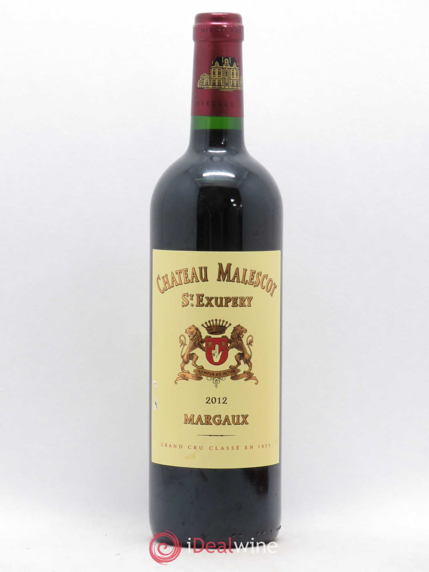 Château Malescot Saint-Exupéry 3ème Grand Cru Classé 2012 - Lot de 1 bouteille - 0