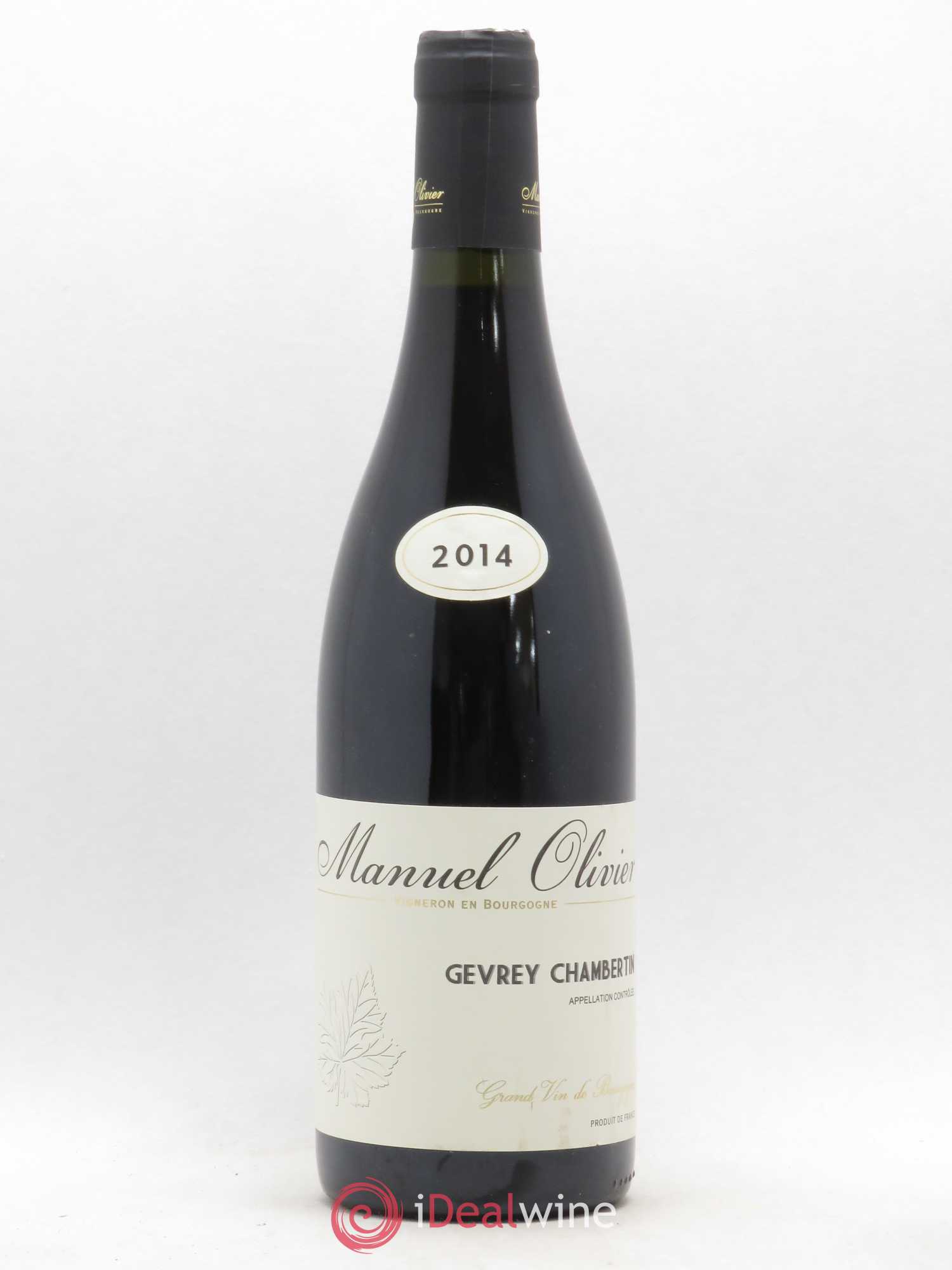 Gevrey-Chambertin Manuel Olivier 2014 - Lot de 1 bouteille - 0