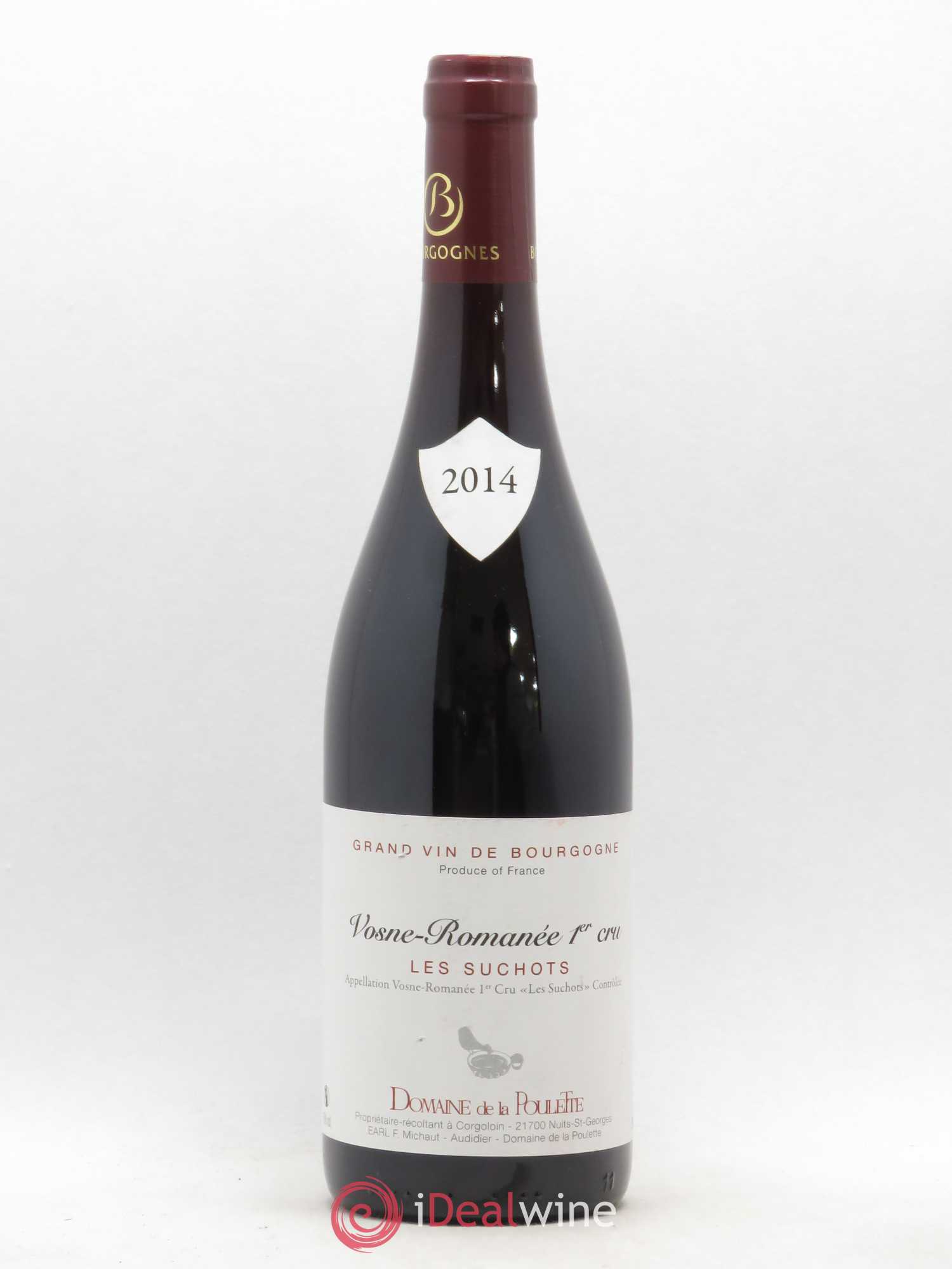 Vosne-Romanée 1er Cru Suchots Domaine de la Poulette 2014 - Posten von 1 Flasche - 0