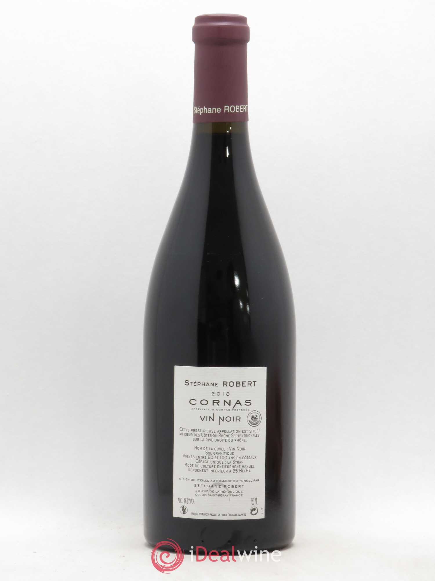 Cornas Vin Noir Tunnel (Domaine du) 2018 - Lot de 1 bouteille - 1