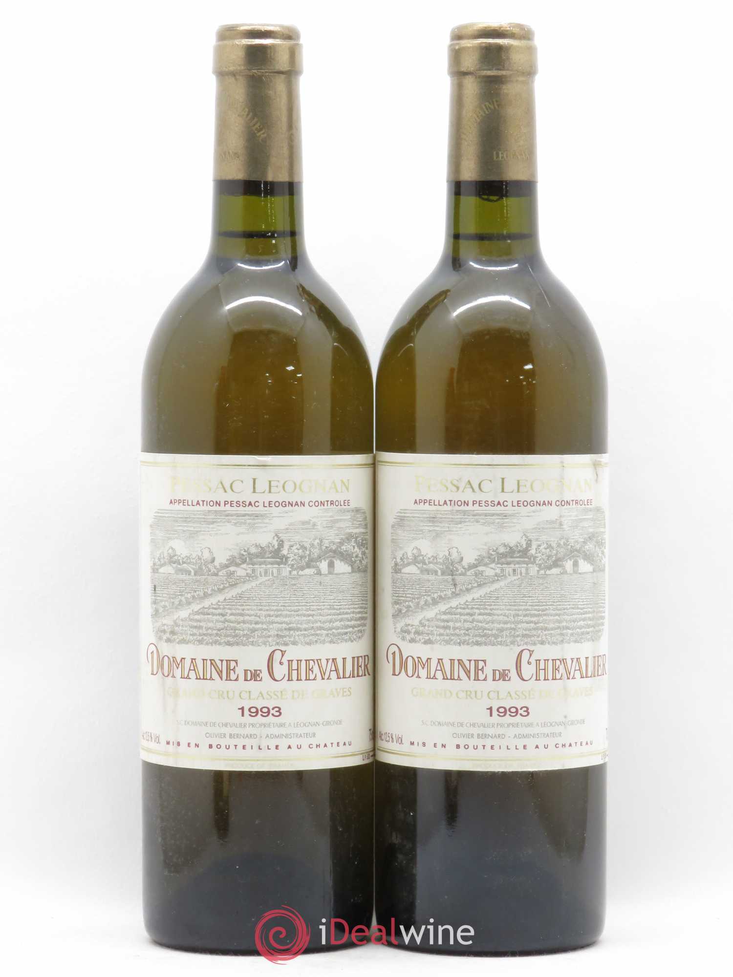 Domaine de Chevalier Cru Classé de Graves 1993 - Lot de 2 bouteilles - 0