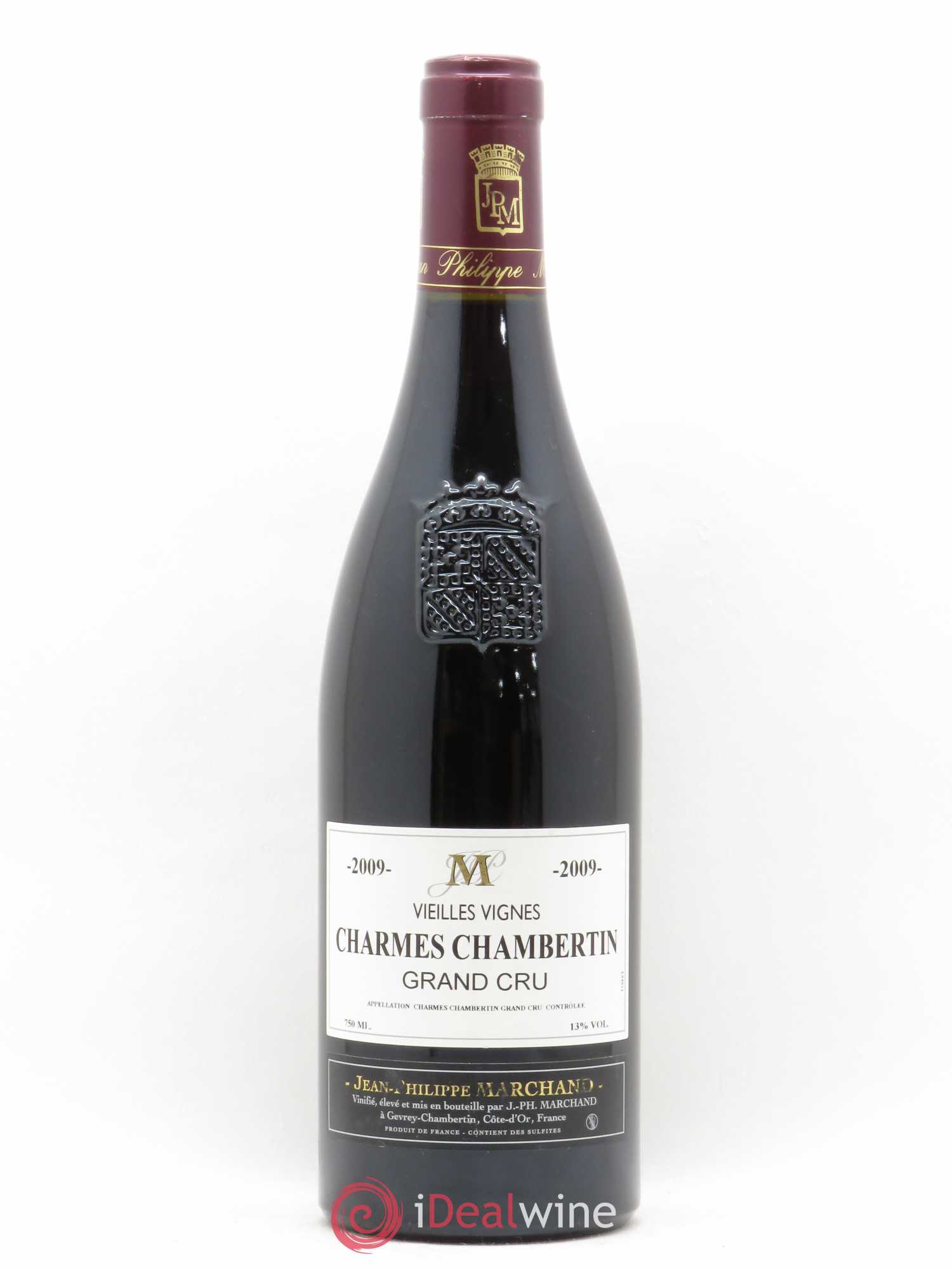 Charmes-Chambertin Grand Cru Vieilles Vignes Philippe Marchand 2009 - Posten von 1 Flasche - 0