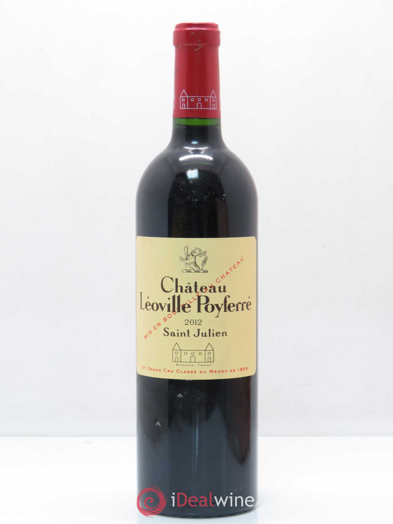 Château Léoville Poyferré 2ème Grand Cru Classé 2012 - Lot de 1 bouteille - 0