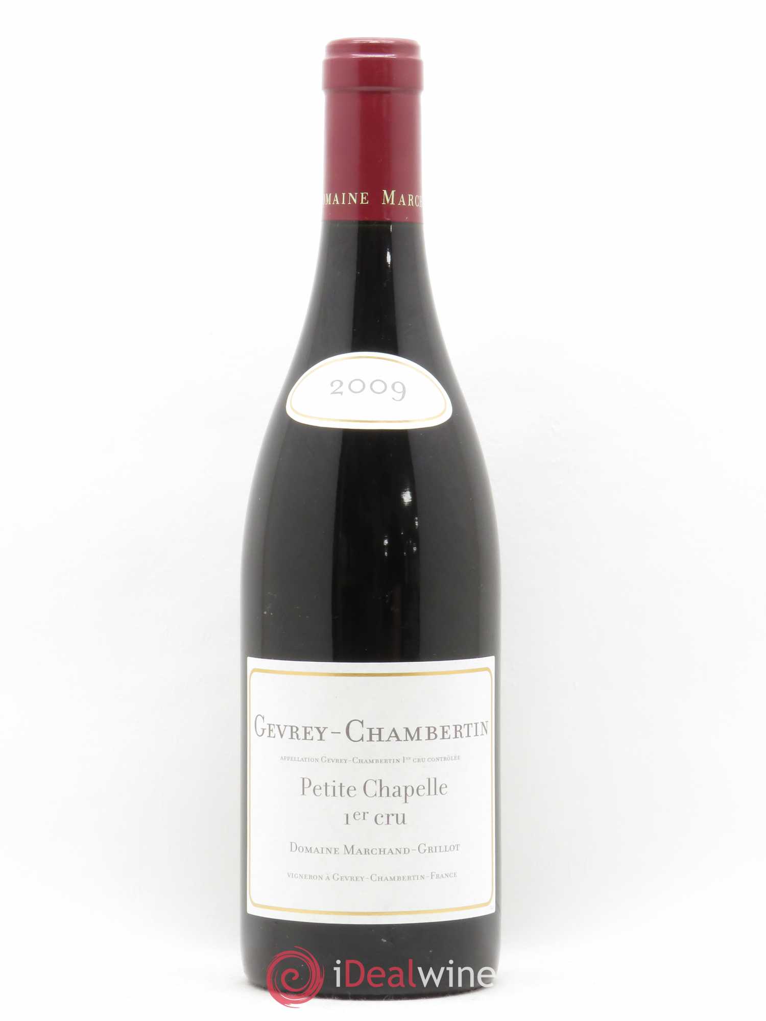 Gevrey-Chambertin 1er Cru Petite Chapelle Marchand Grillot 2009 - Posten von 1 Flasche - 0