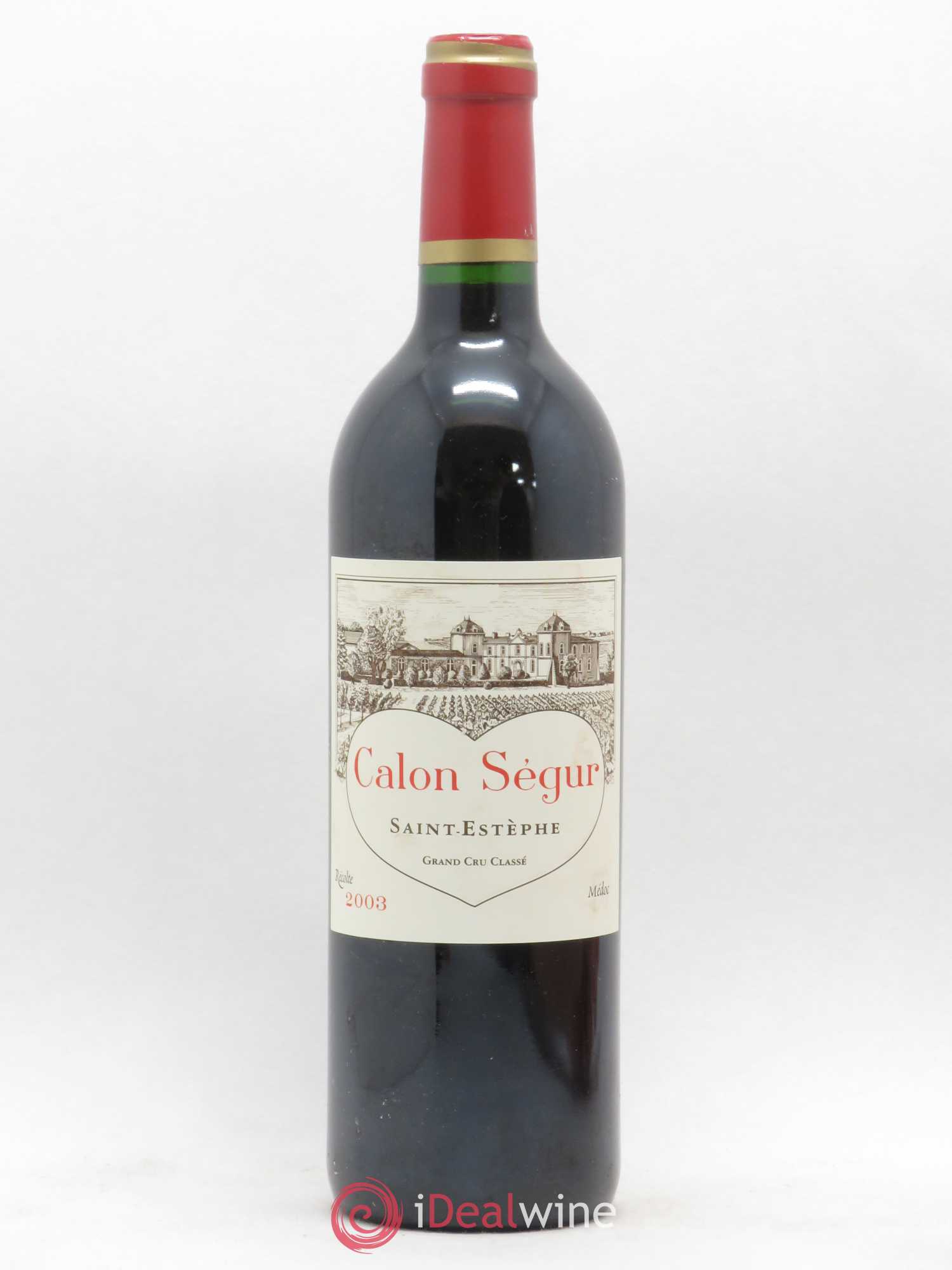 Château Calon Ségur 3ème Grand Cru Classé 2003 - Lot de 1 bouteille - 0