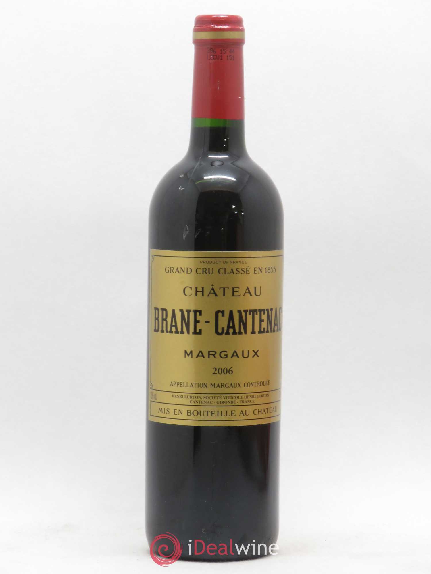 Château Brane Cantenac 2ème Grand Cru Classé 2006 - Lot de 1 bouteille - 0