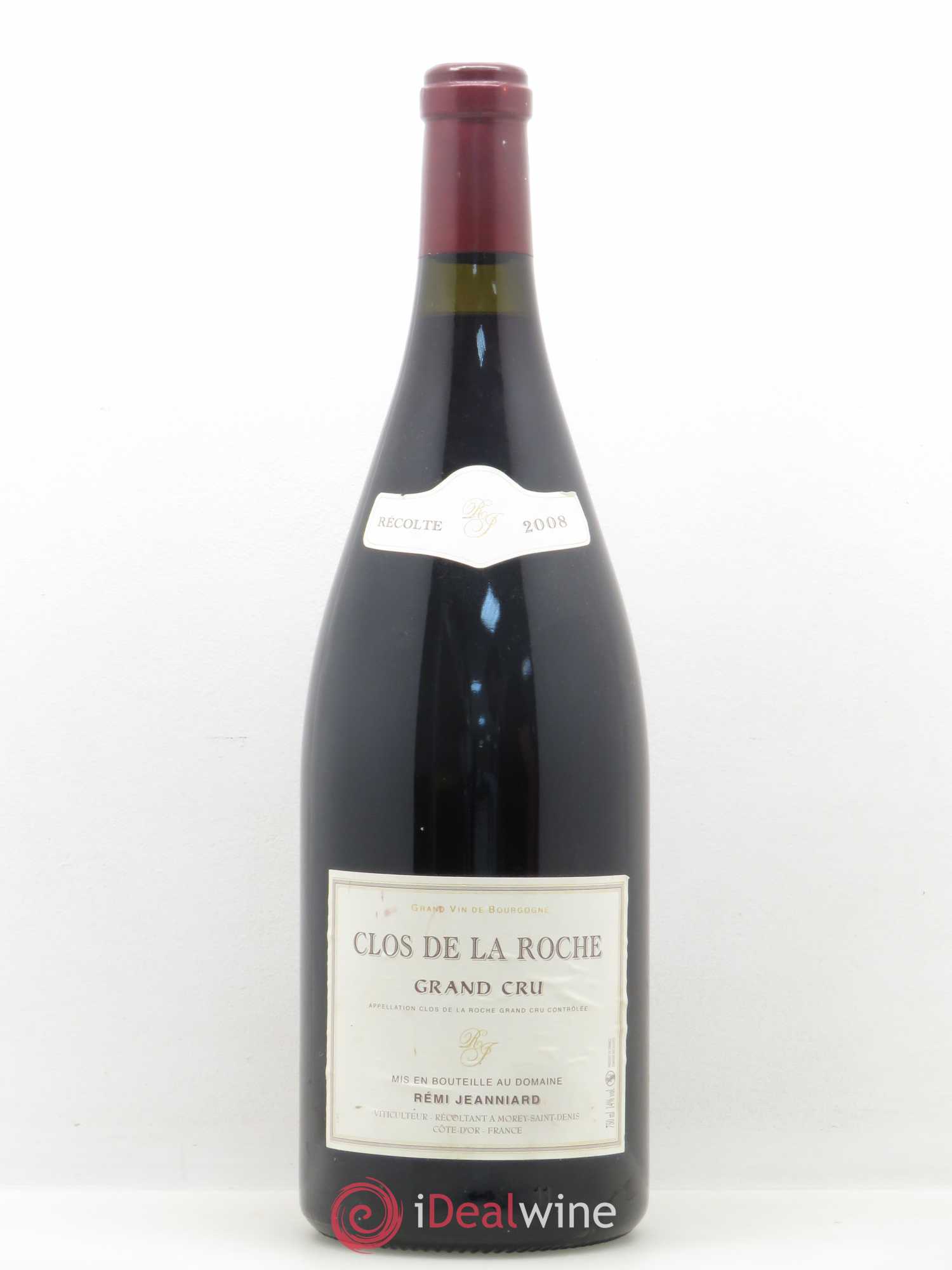 Clos de la Roche Grand Cru Remi Jeanniard 2008 - Posten von 1 Magnum - 0