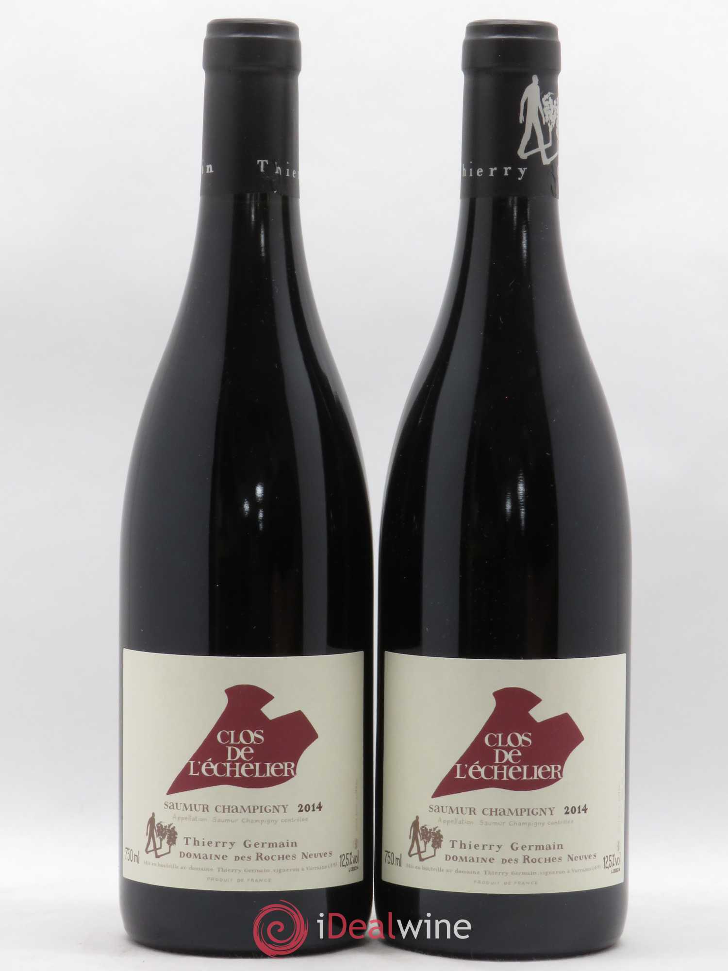 Saumur-Champigny Clos de l'Echelier Domaine des Roches Neuves - Thierry Germain 2014 - Lot de 2 bouteilles - 0