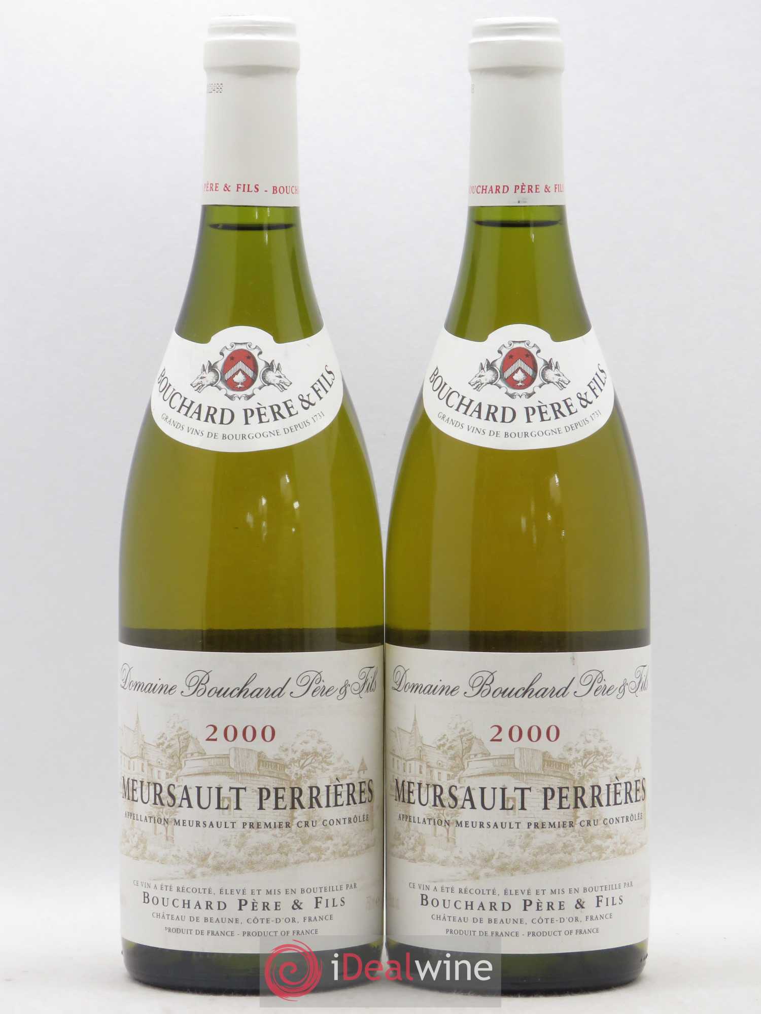 Meursault 1er Cru Perrières Bouchard Père & Fils 2000 - Lot de 2 bouteilles - 0