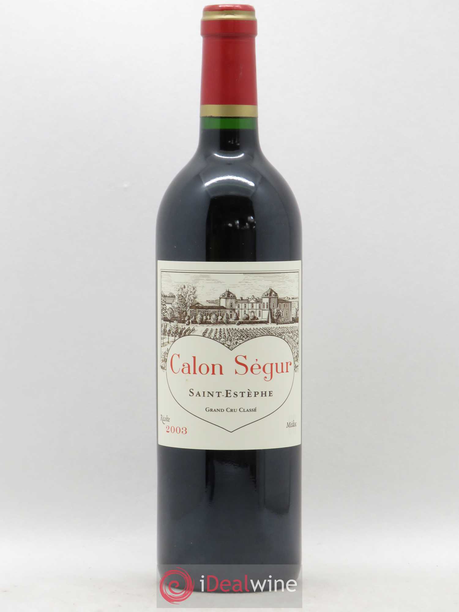 Château Calon Ségur 3ème Grand Cru Classé 2003 - Lot de 1 bouteille - 0