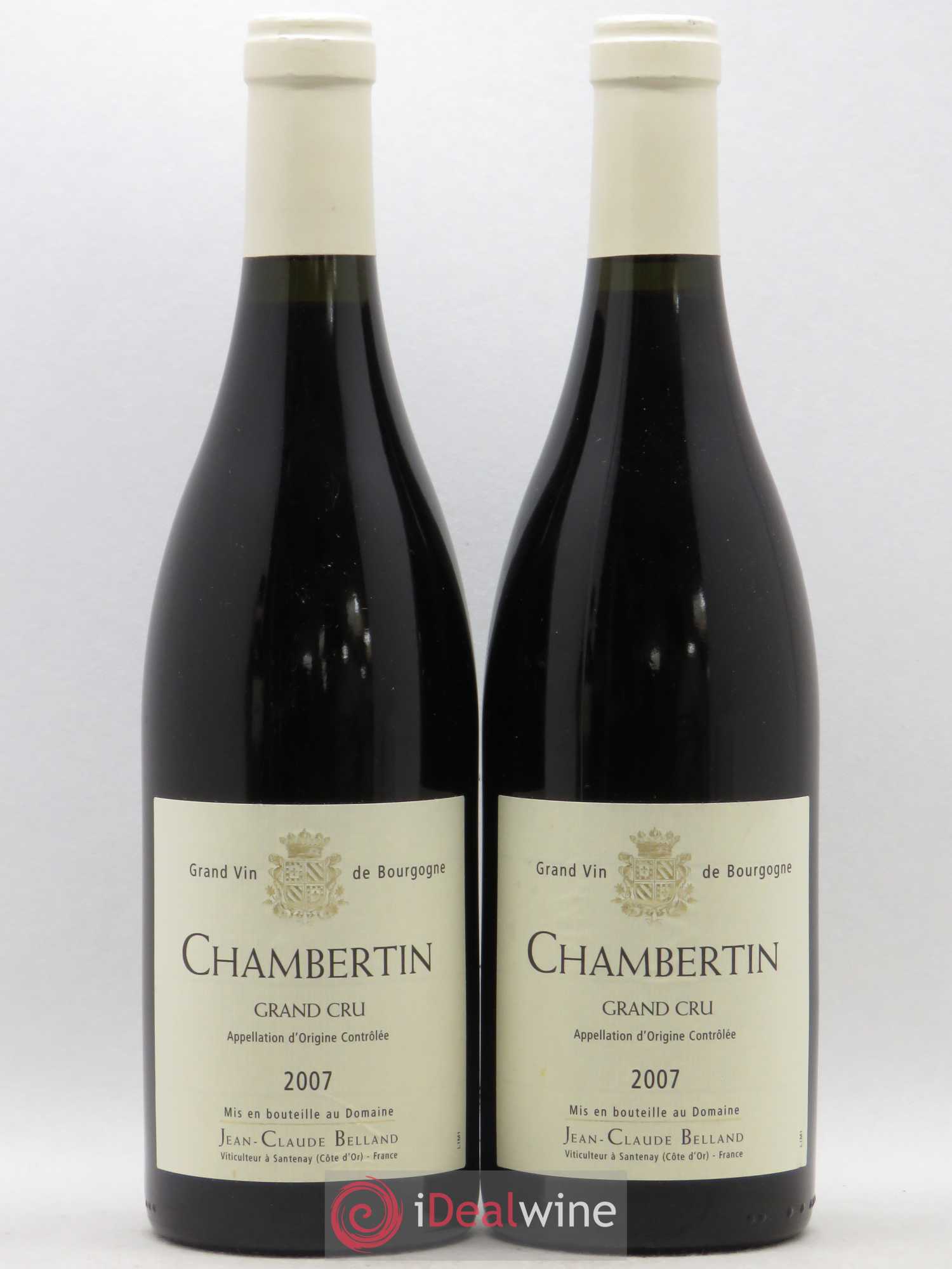 Chambertin Grand Cru Jean Claude Belland 2007 - Posten von 2 Flaschen - 0