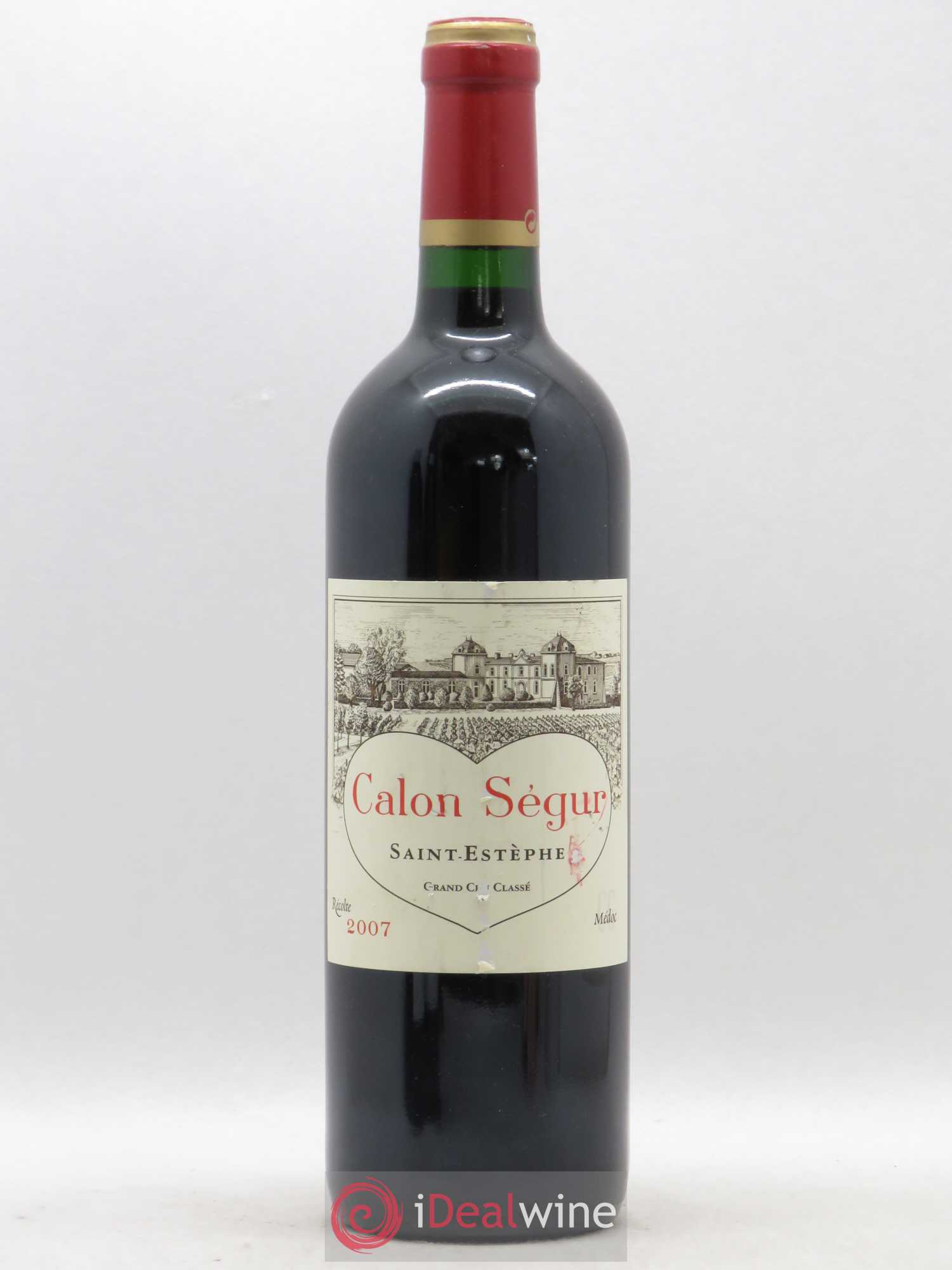 Château Calon Ségur 3ème Grand Cru Classé 2007 - Lot de 1 bouteille - 0