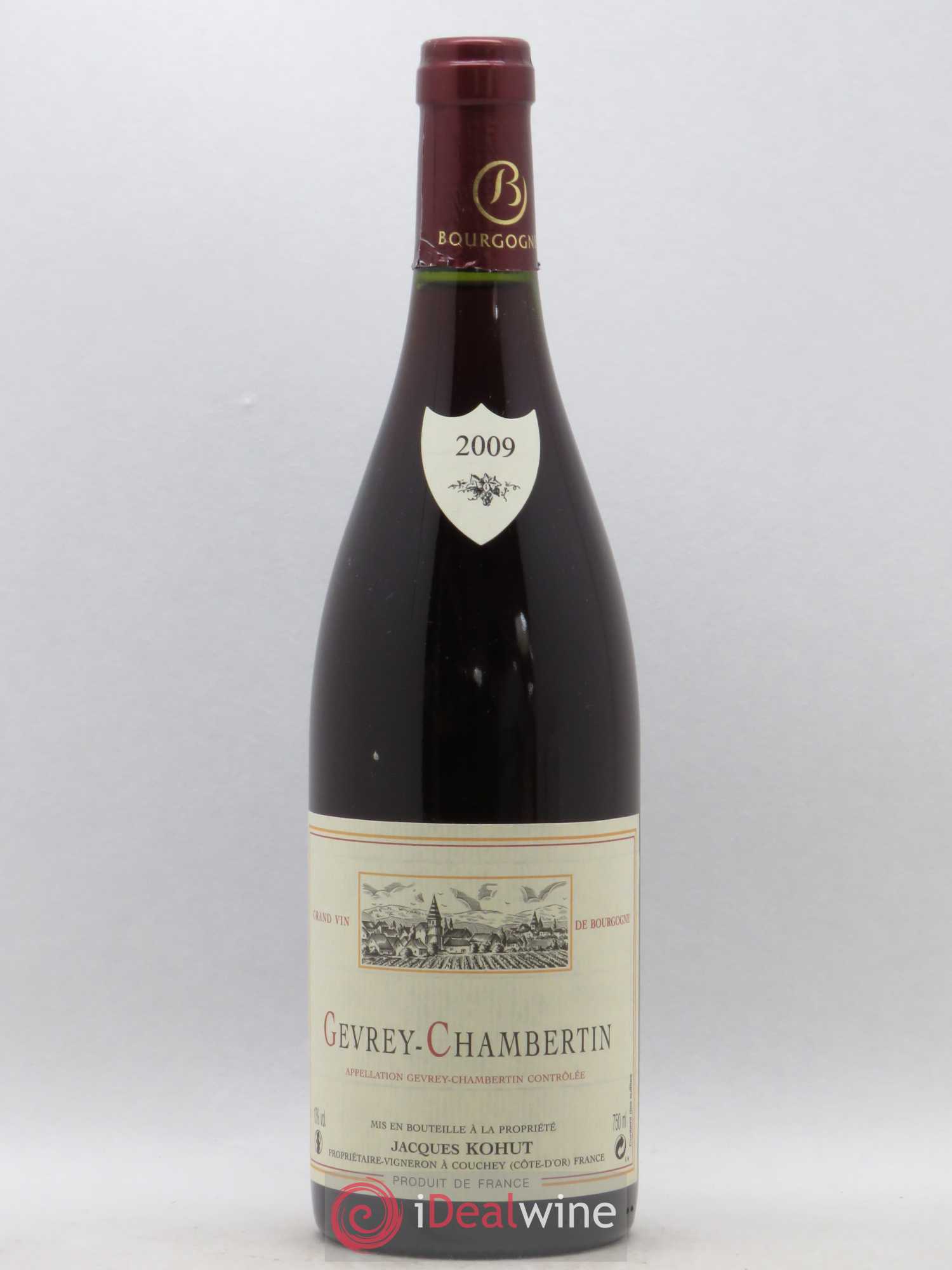 Gevrey-Chambertin Kohut 2009 - Lot de 1 bouteille - 0