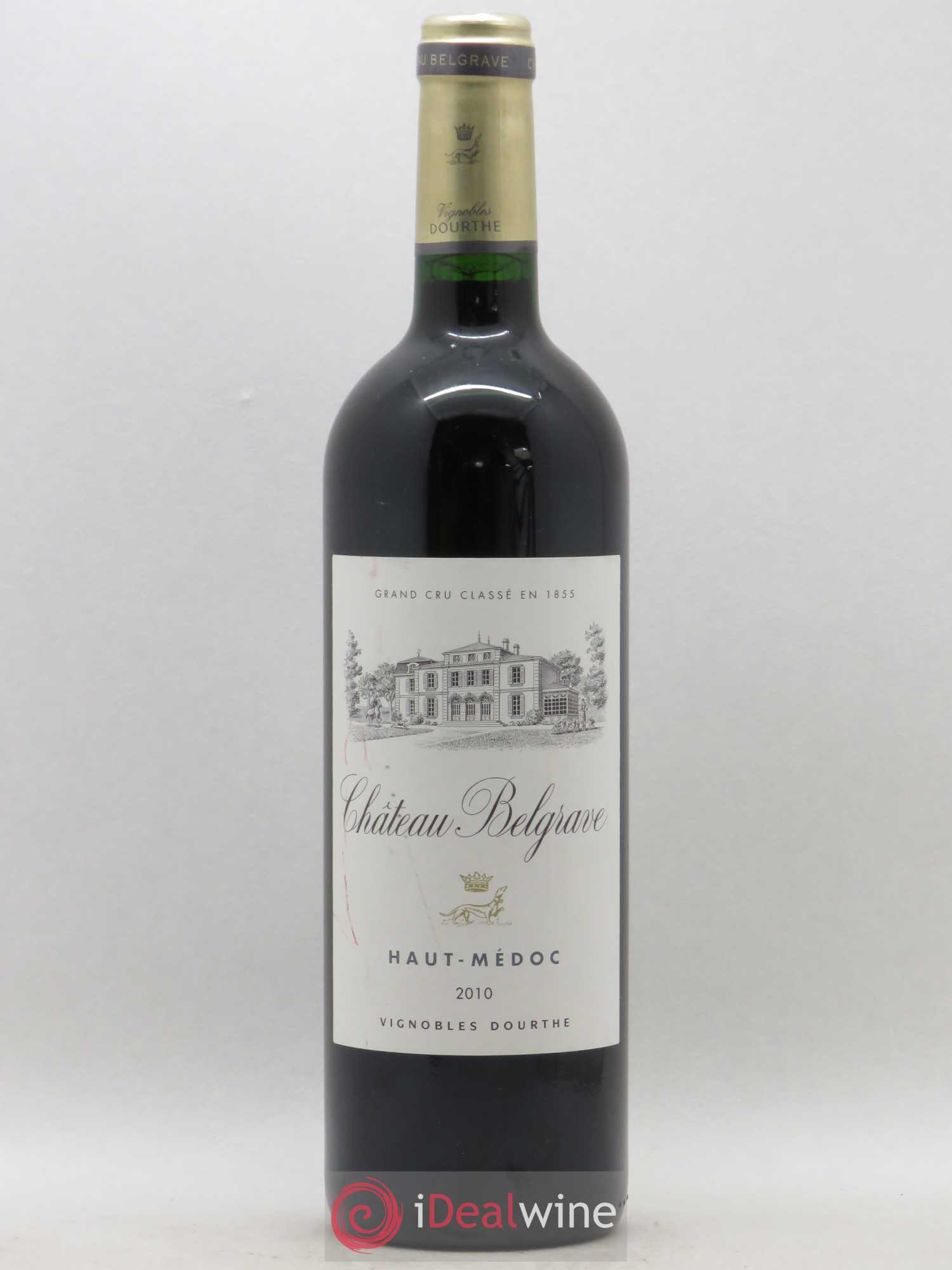 Château Belgrave 5ème Grand Cru Classé 2010 - Lot de 1 bouteille - 0
