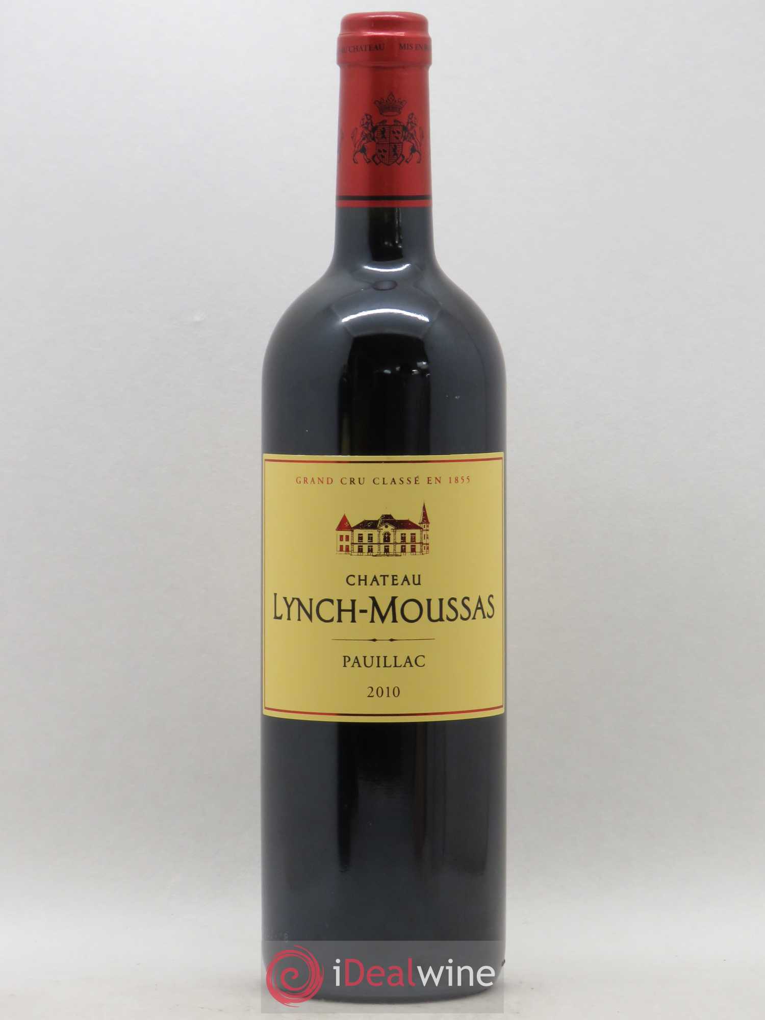 Château Lynch Moussas 5ème Grand Cru Classé 2010 - Lot de 1 bouteille - 0