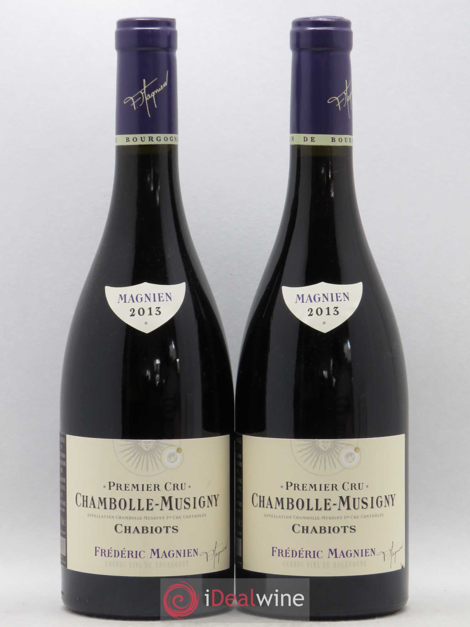 Chambolle-Musigny 1er Cru Les Chabiots Domaine Frédéric Magnien 2013 - Posten von 2 Flaschen - 0