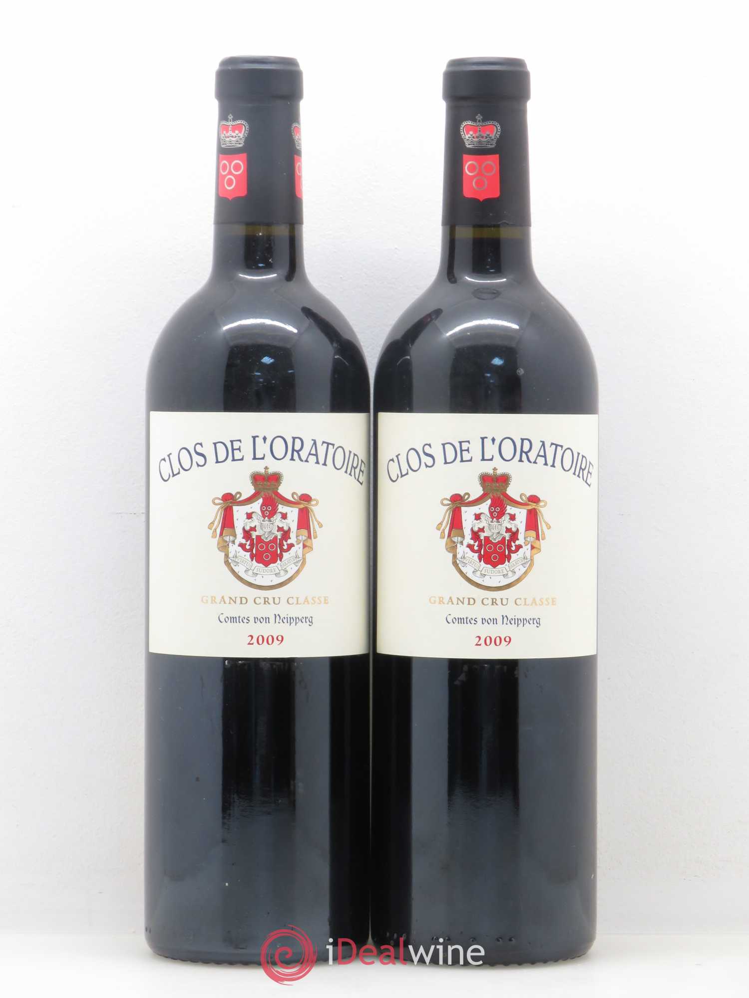 Clos de l'Oratoire Grand Cru Classé 2009 - Lot de 2 bouteilles - 0
