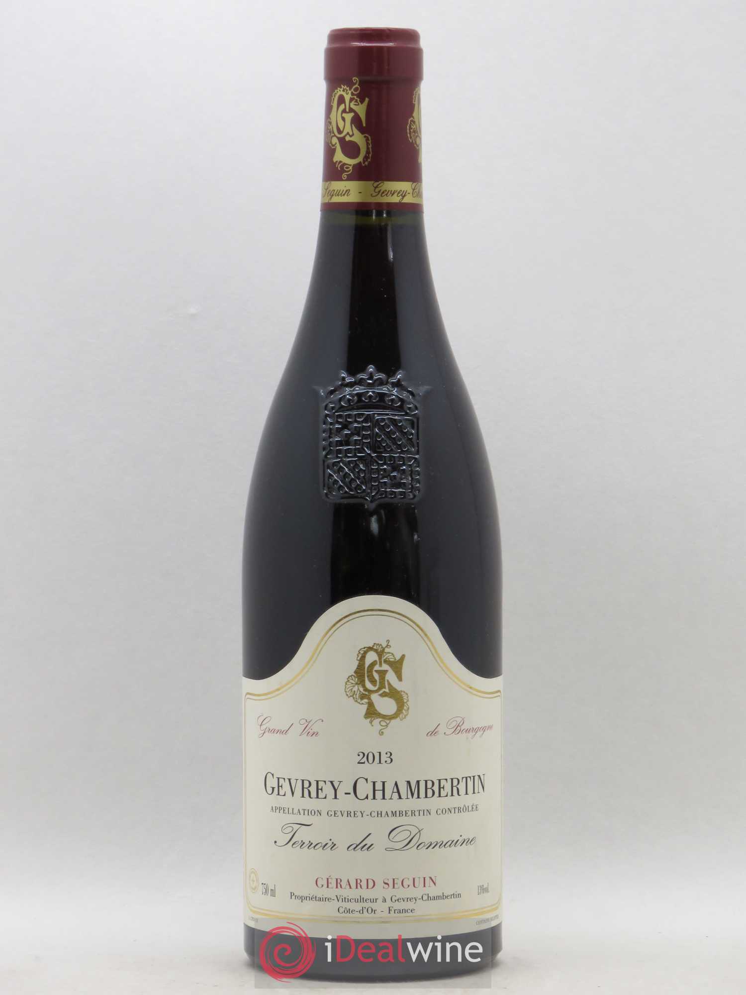 Gevrey-Chambertin Terroir du Domaine Gerard Seguin 2013 - Posten von 1 Flasche - 0