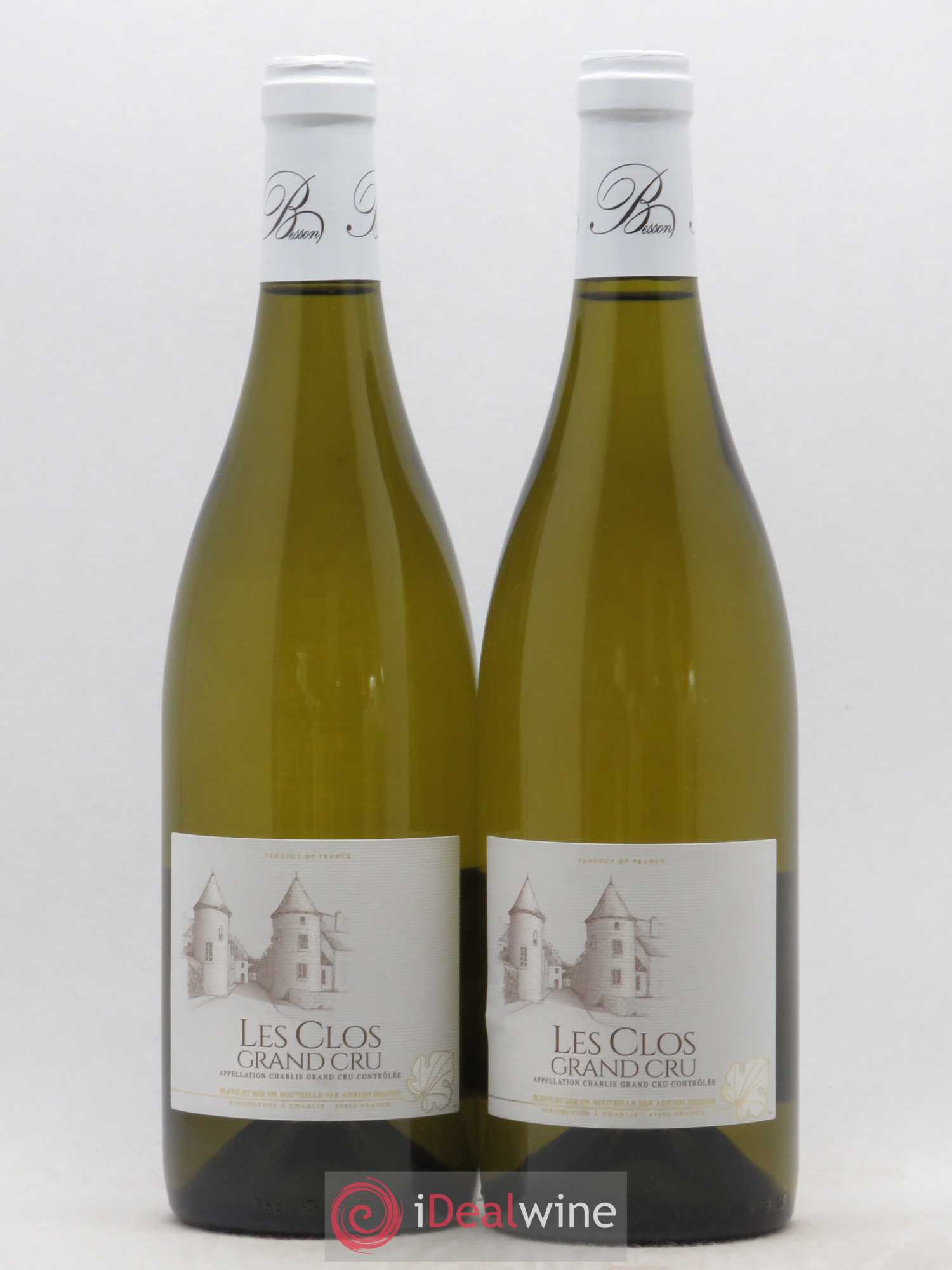 Chablis Grand Cru Les Clos Besson 2015 - Lot de 2 bouteilles - 0