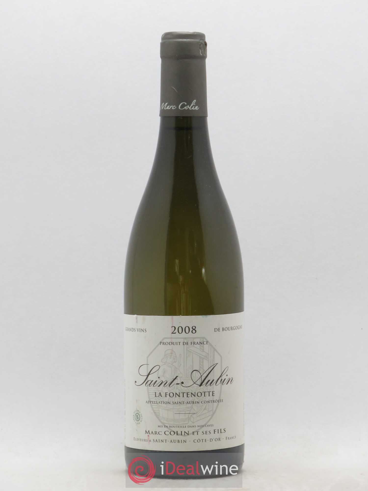 Saint-Aubin La Fontenotte Marc Colin & Fils 2008 - Lot de 1 bouteille - 0