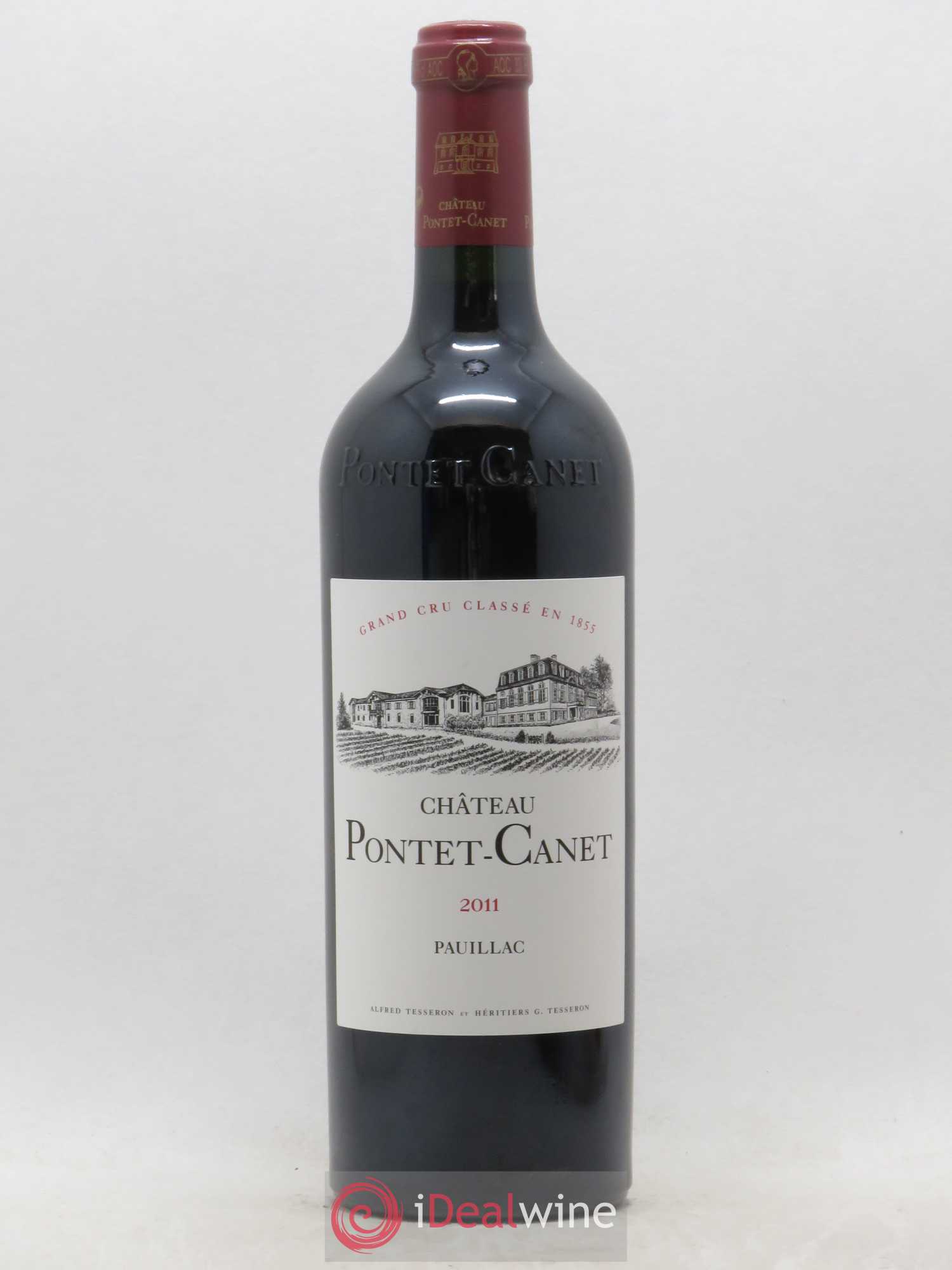 Château Pontet Canet 5ème Grand Cru Classé 2011 - Lot de 1 bouteille - 0