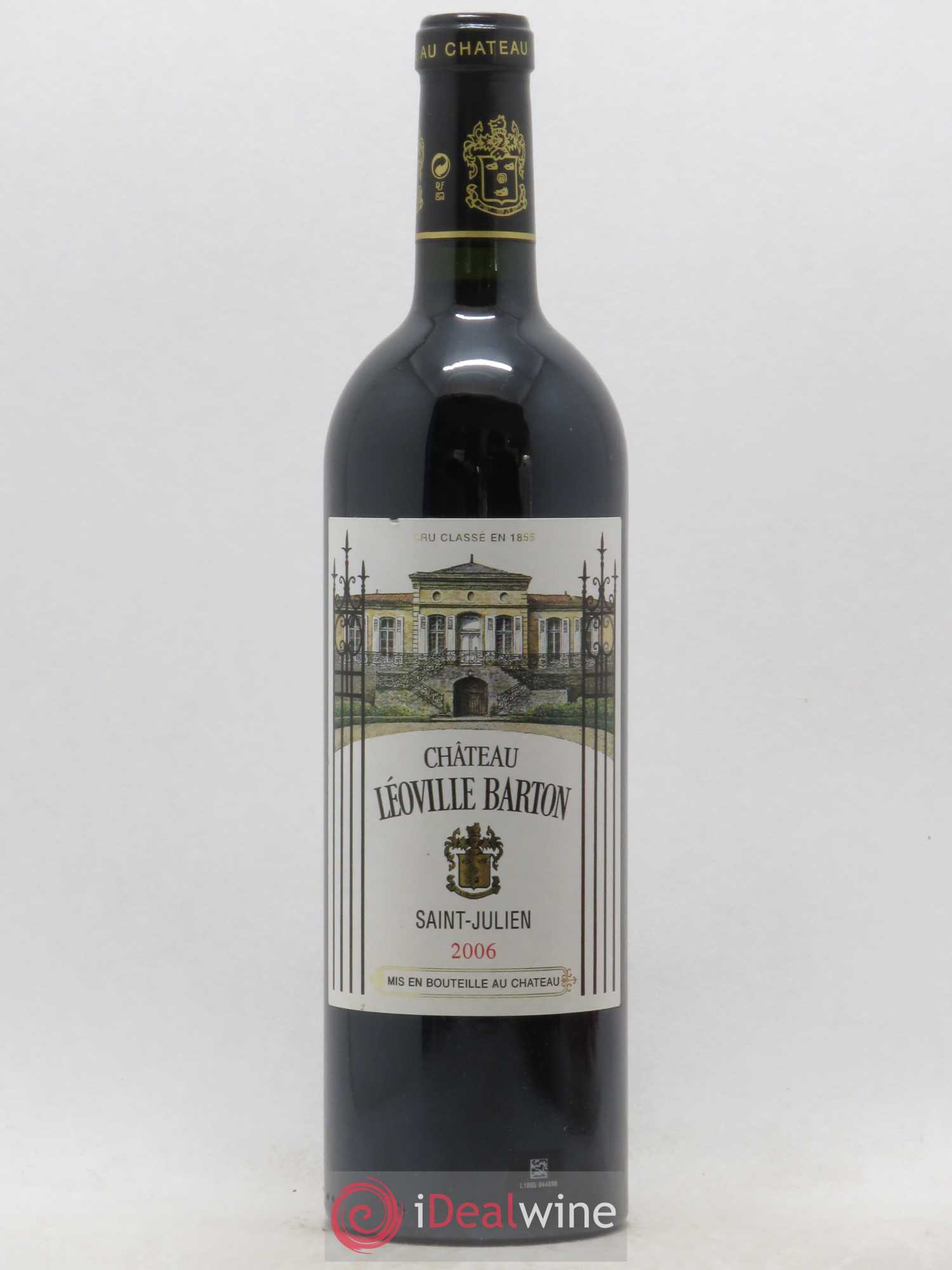 Château Léoville Barton 2ème Grand Cru Classé 2006 - Lot de 1 bouteille - 0