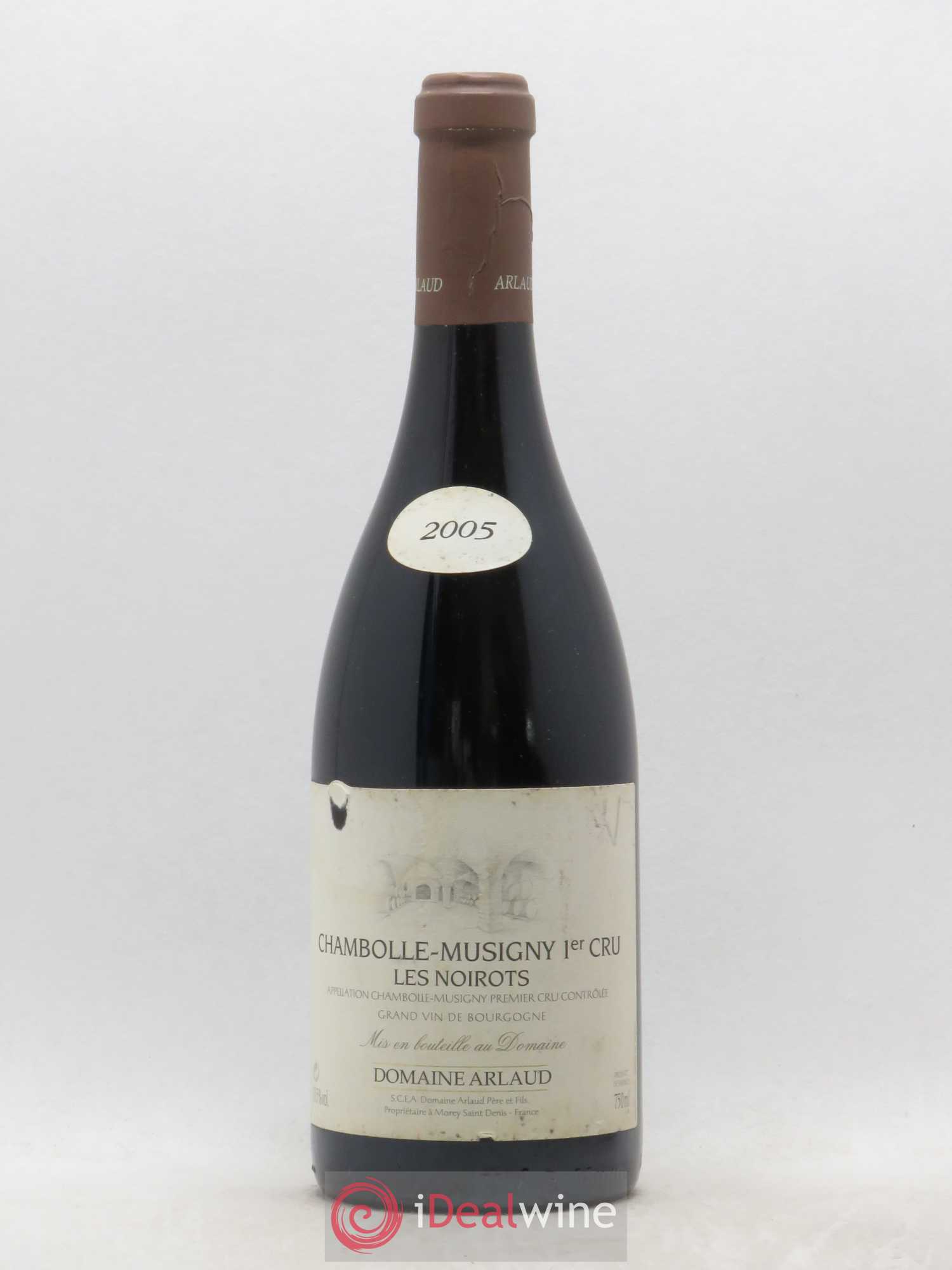 Chambolle-Musigny 1er Cru Les Noirots Arlaud 2005 - Lot de 1 bouteille - 0
