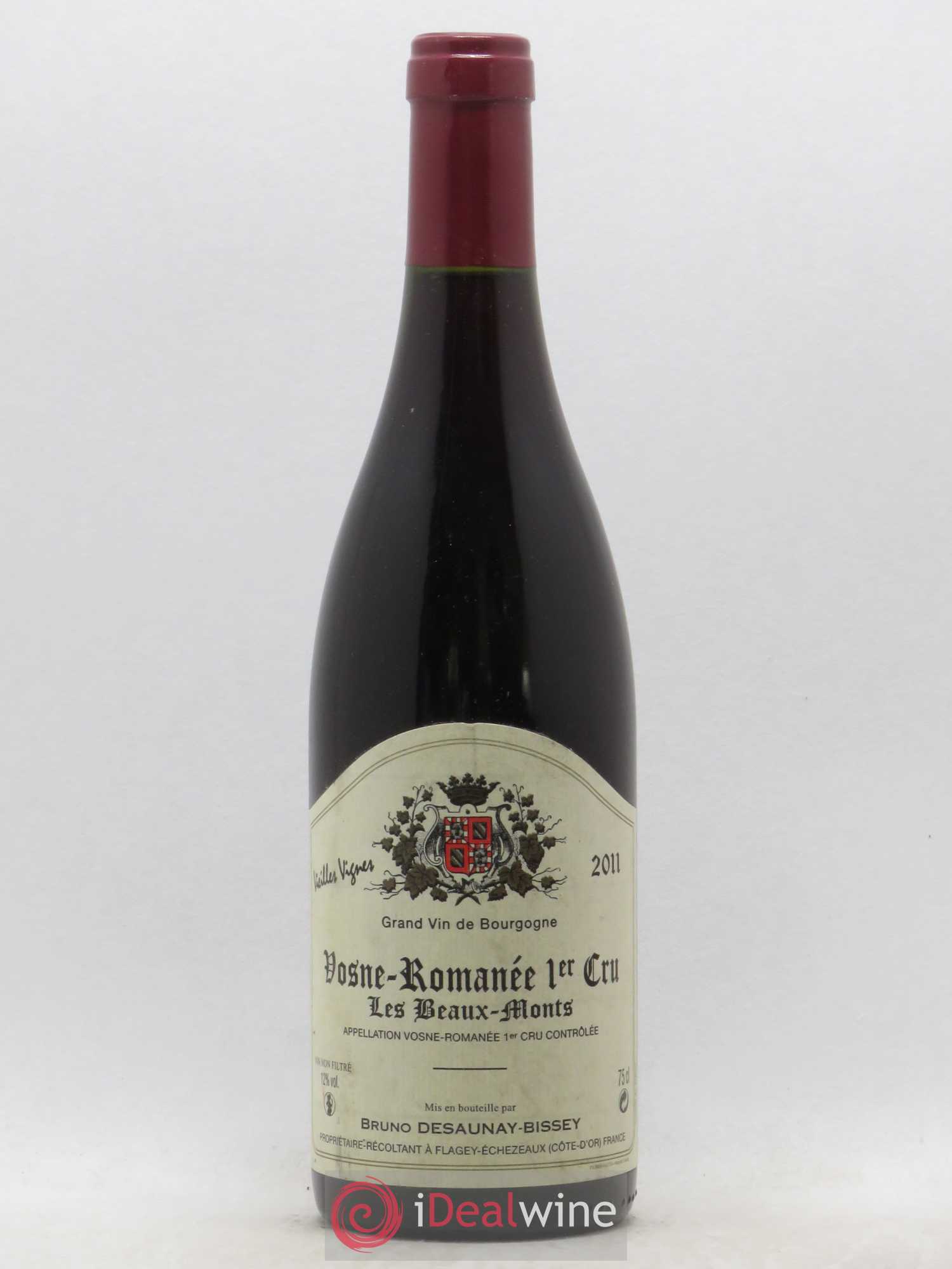 Vosne-Romanée 1er Cru Vieilles Vignes Les Beaux Monts Desaunay Bissey 2011 - Posten von 1 Flasche - 0