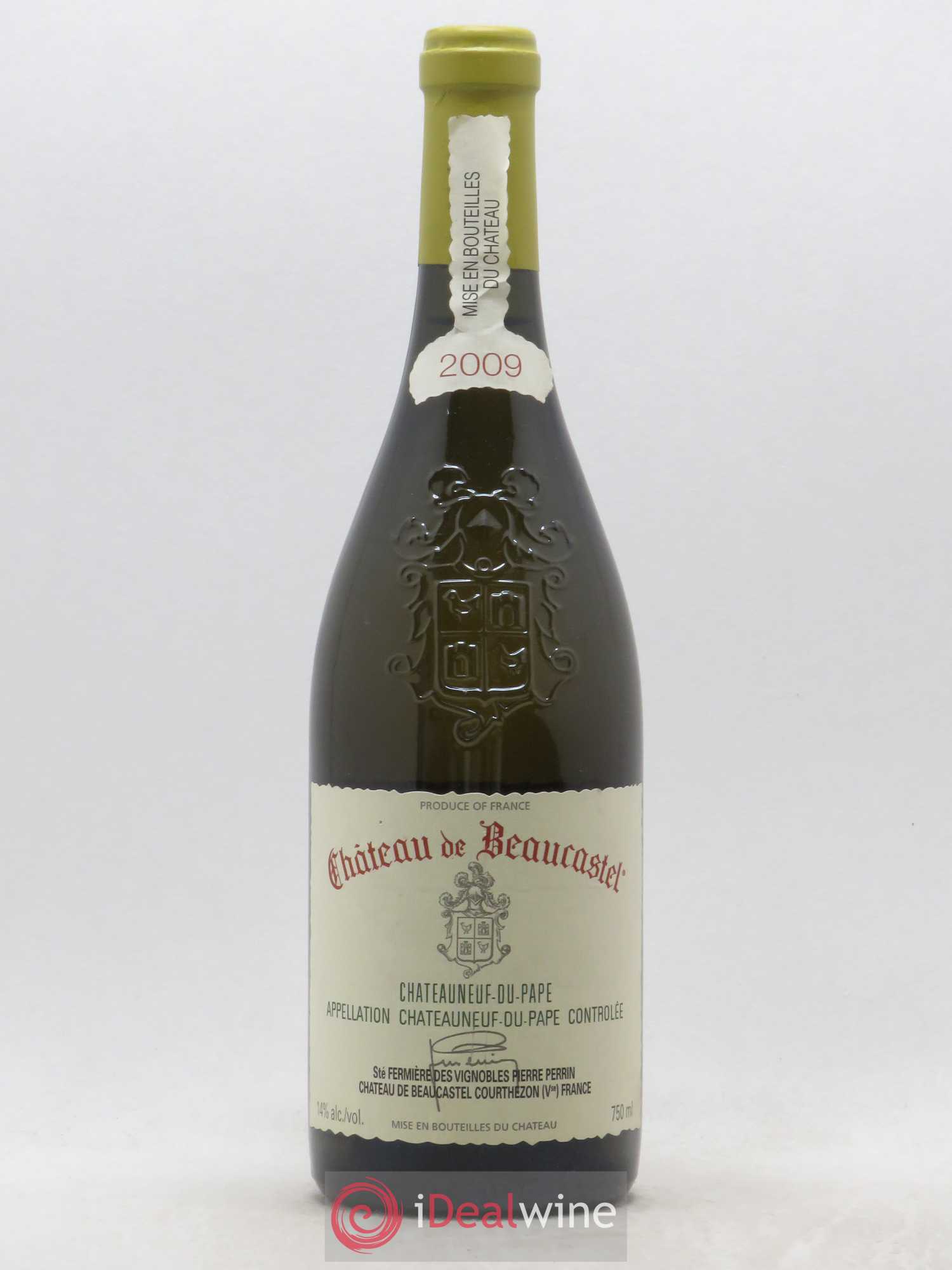 Châteauneuf-du-Pape Château de Beaucastel Famille Perrin 2009 - Lot de 1 bouteille - 0
