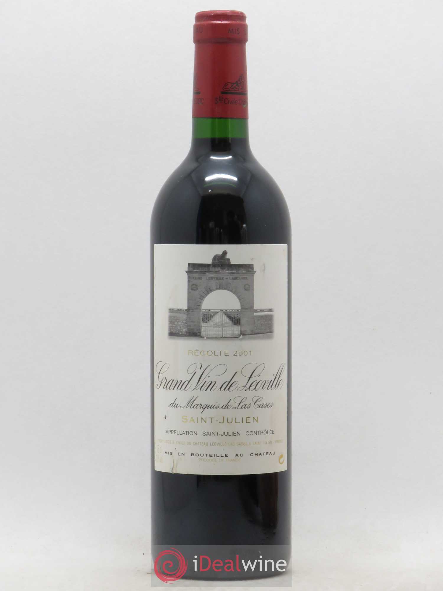 Château Léoville Las Cases 2ème Grand Cru Classé 2001 - Lot de 1 bouteille - 0