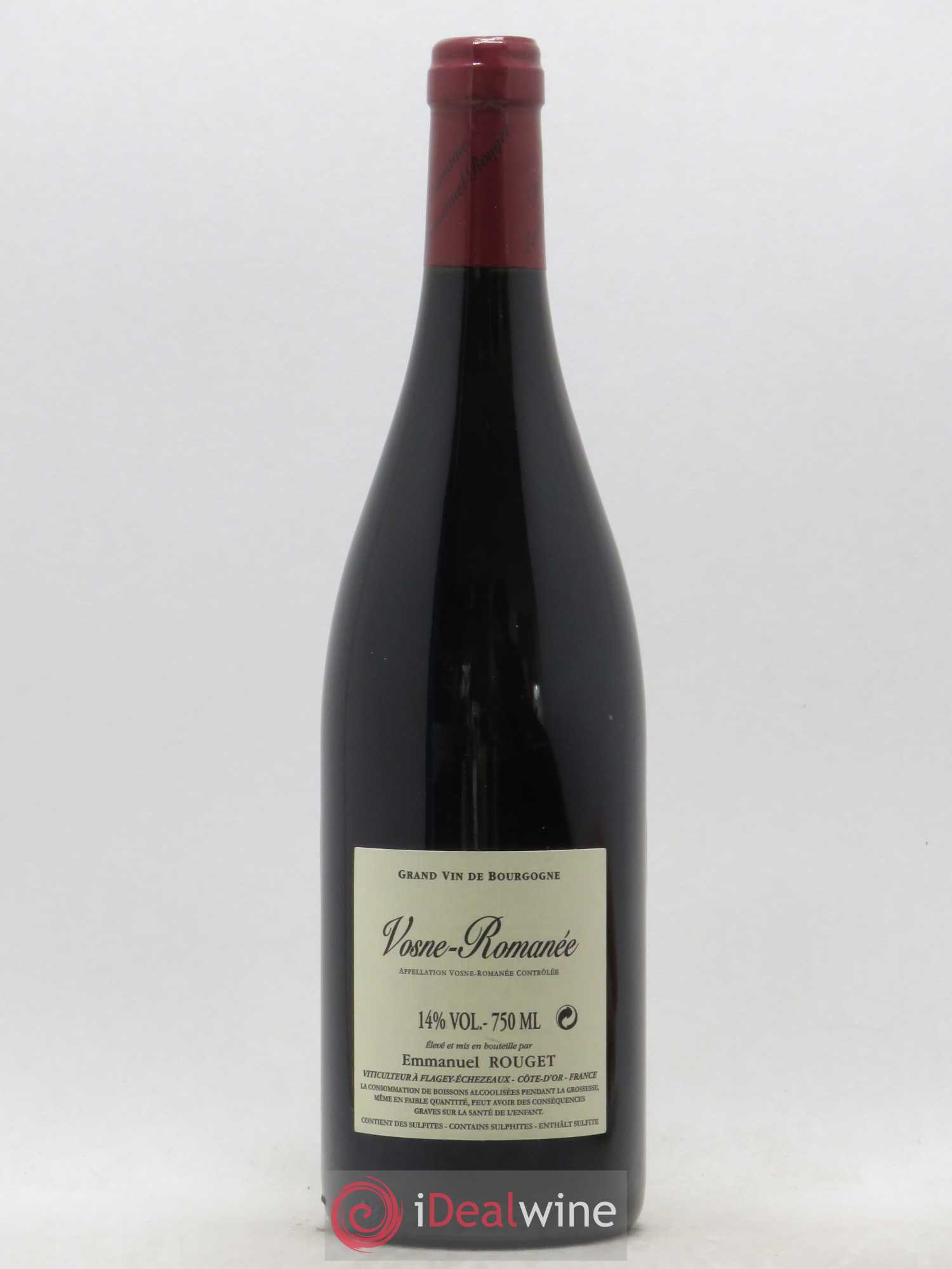 Vosne-Romanée Emmanuel Rouget 2015 - Posten von 1 Flasche - 1