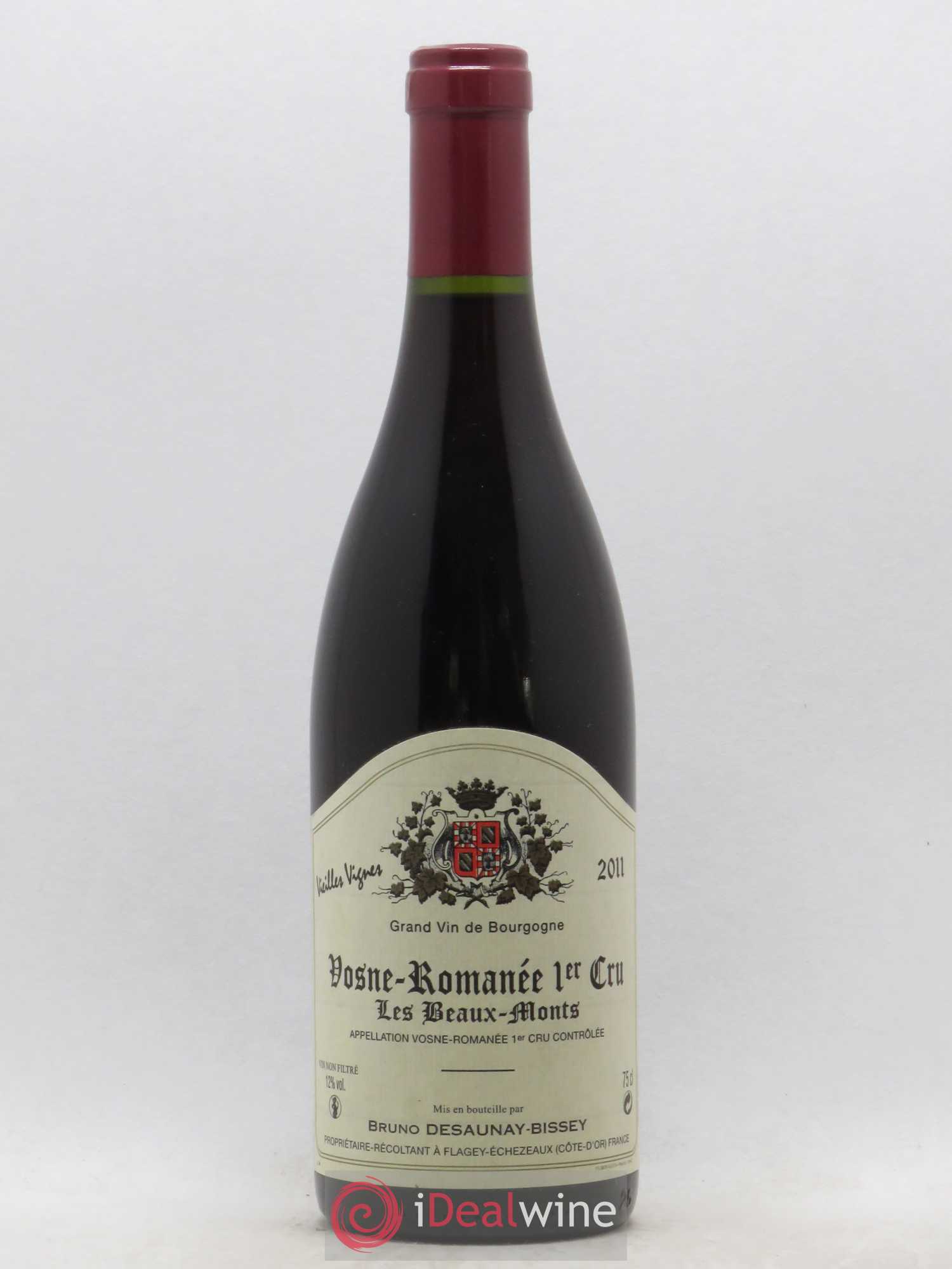 Vosne-Romanée 1er Cru Les Beaux Monts Vieilles Vignes Desaunay Bissey 2011 - Posten von 1 Flasche - 0