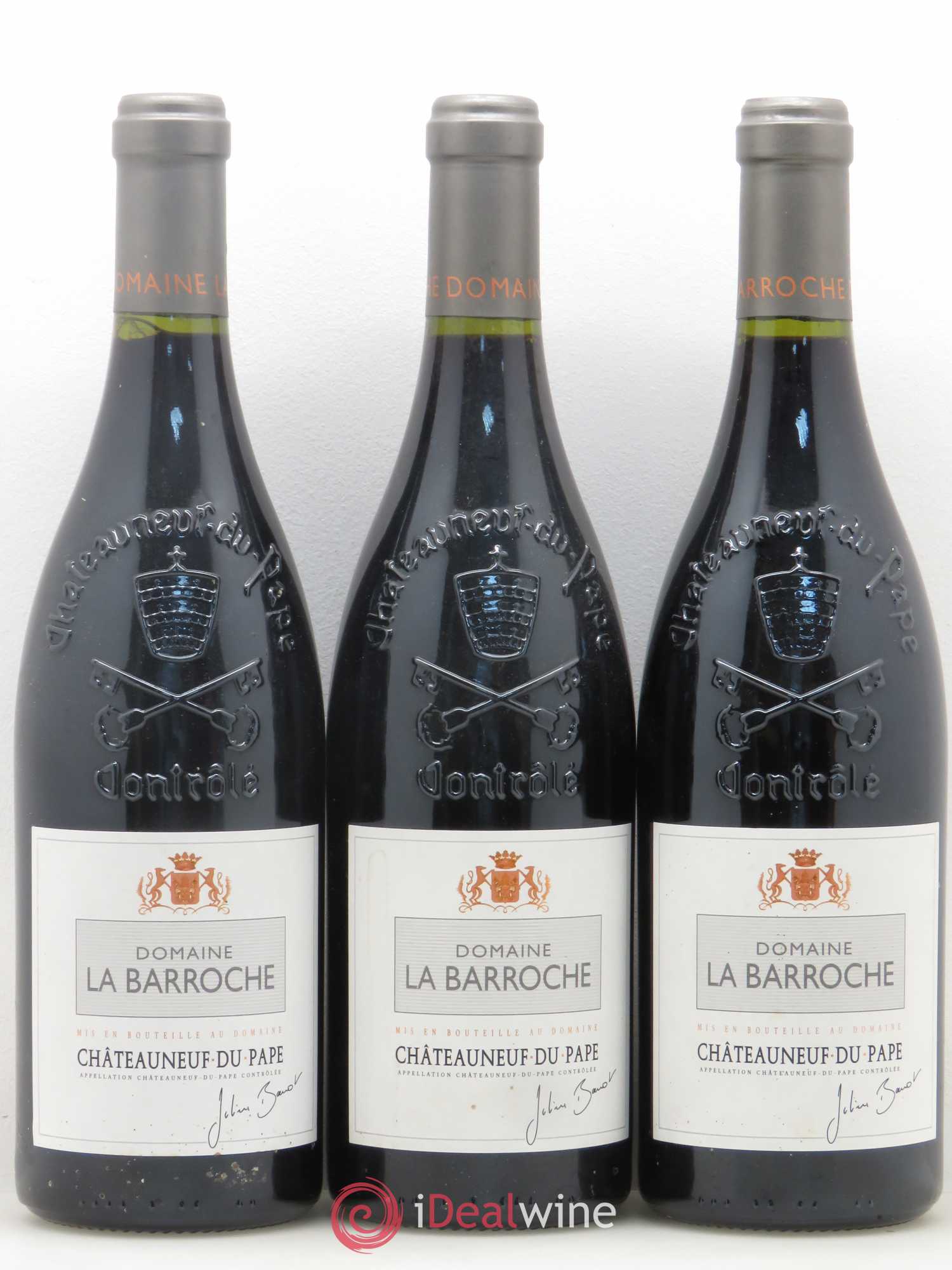 Châteauneuf-du-Pape La Barroche 2009 - Lot de 3 bouteilles - 0