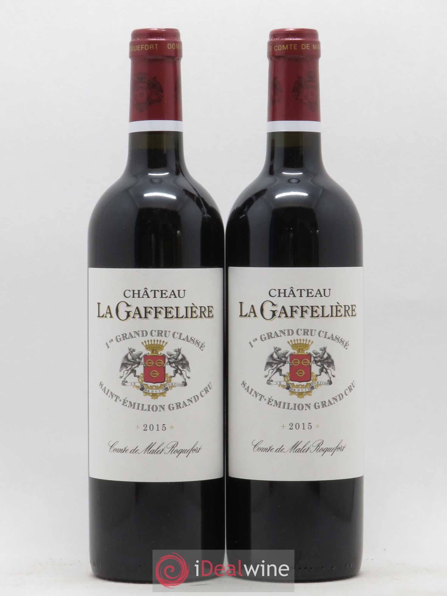 Château la Gaffelière 1er Grand Cru Classé B 2015 - Lot de 2 bouteilles - 0