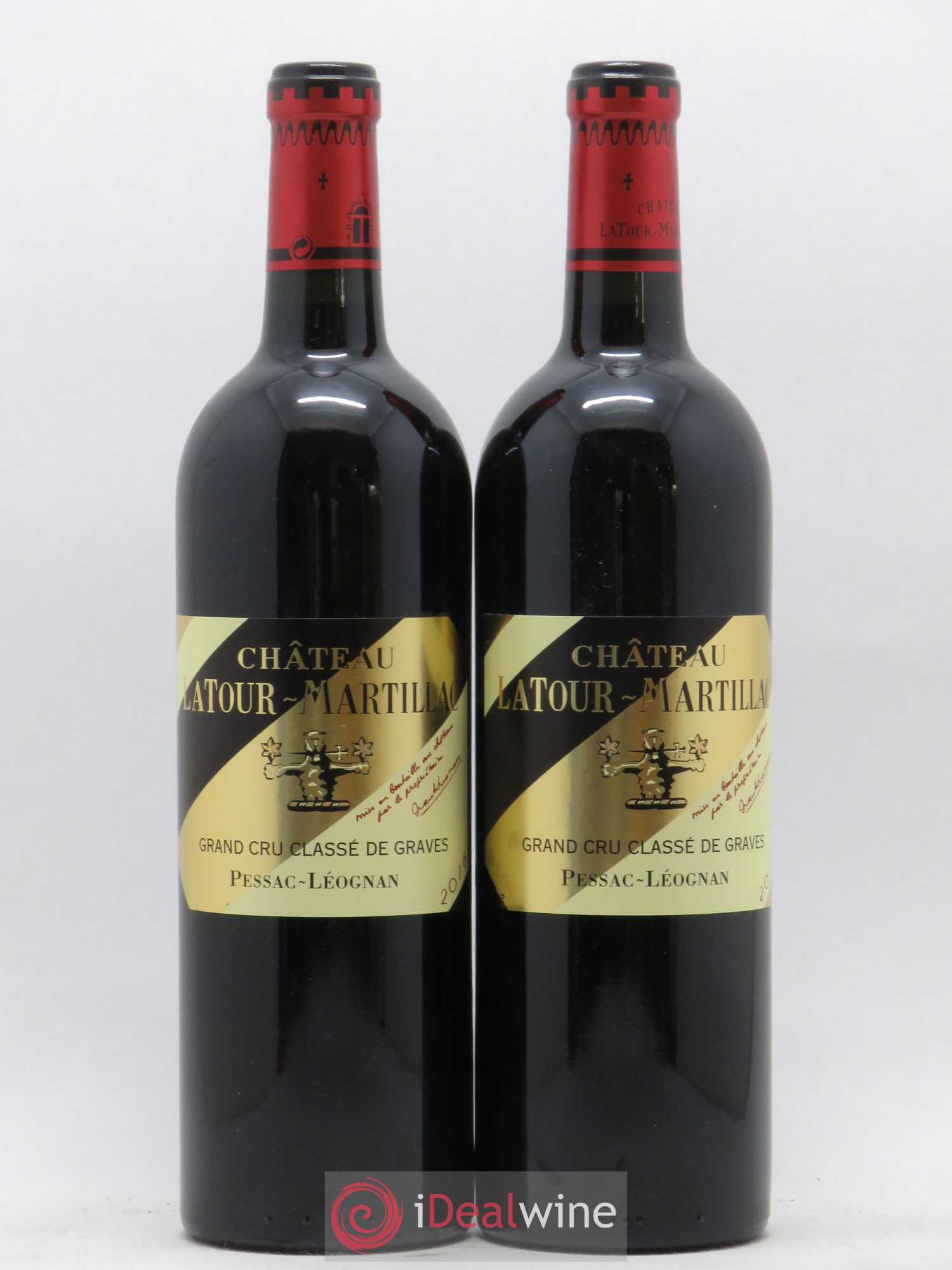 Château Latour-Martillac Cru Classé de Graves 2016 - Lot de 2 bouteilles - 0