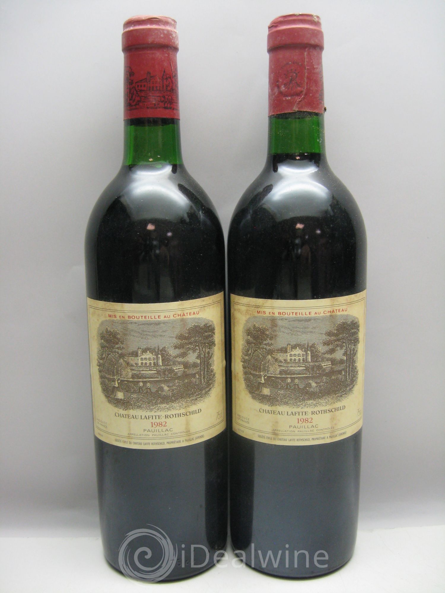 Château Lafite Rothschild 1er Grand Cru Classé 1982 - Lot de 12 bouteilles - 0