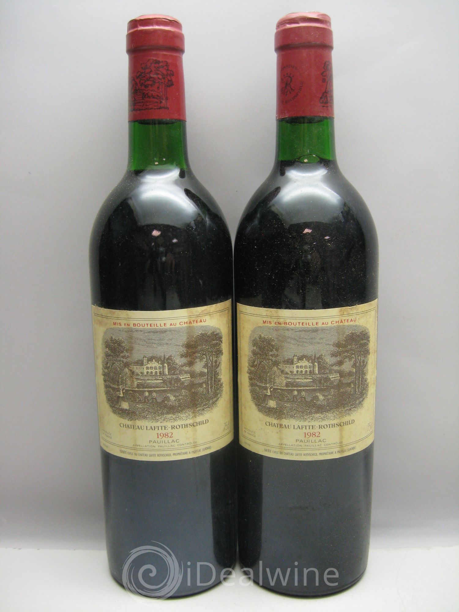 Château Lafite Rothschild 1er Grand Cru Classé 1982 - Lot de 12 bouteilles - 1