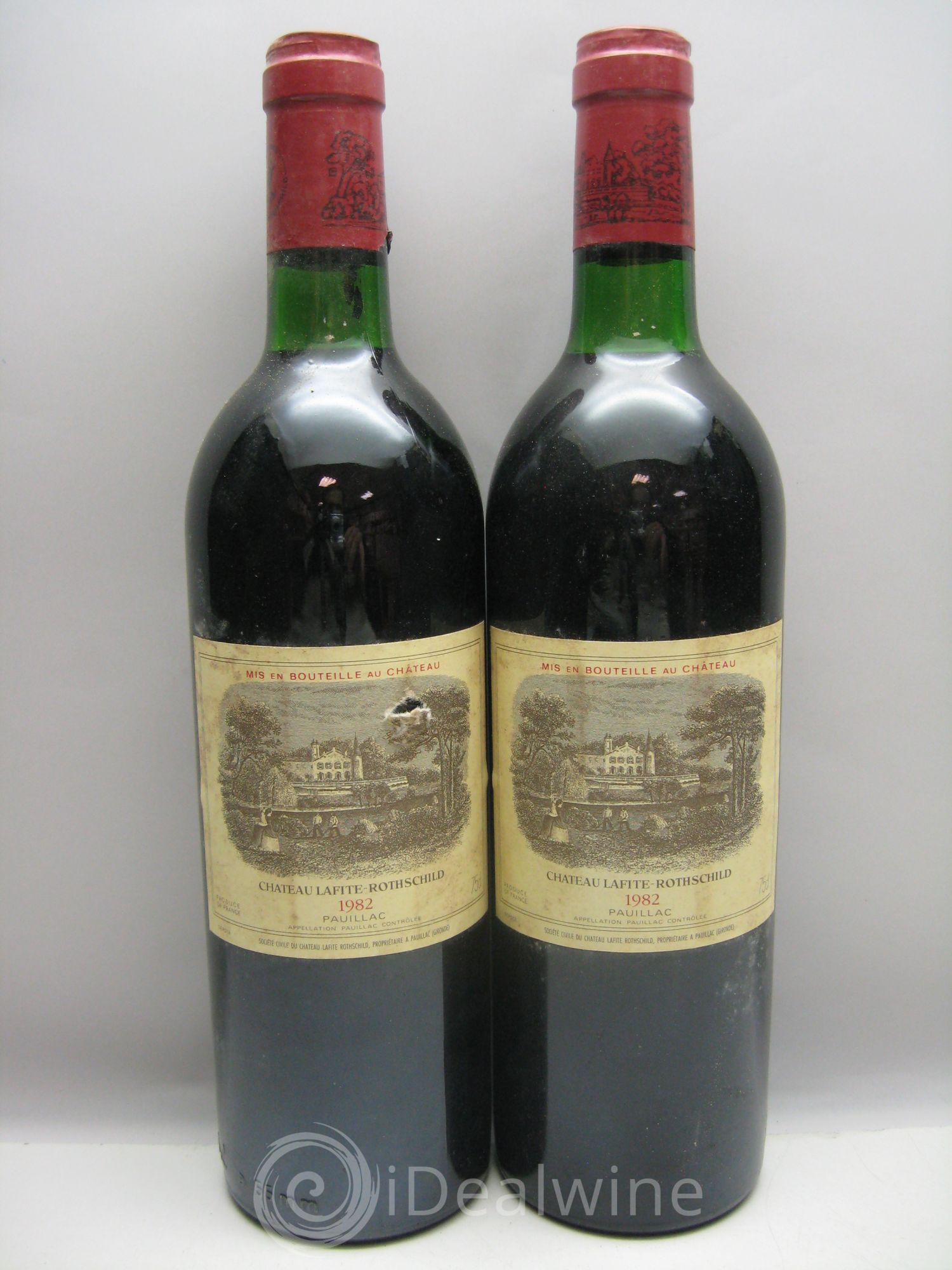 Château Lafite Rothschild 1er Grand Cru Classé 1982 - Lot de 12 bouteilles - 2