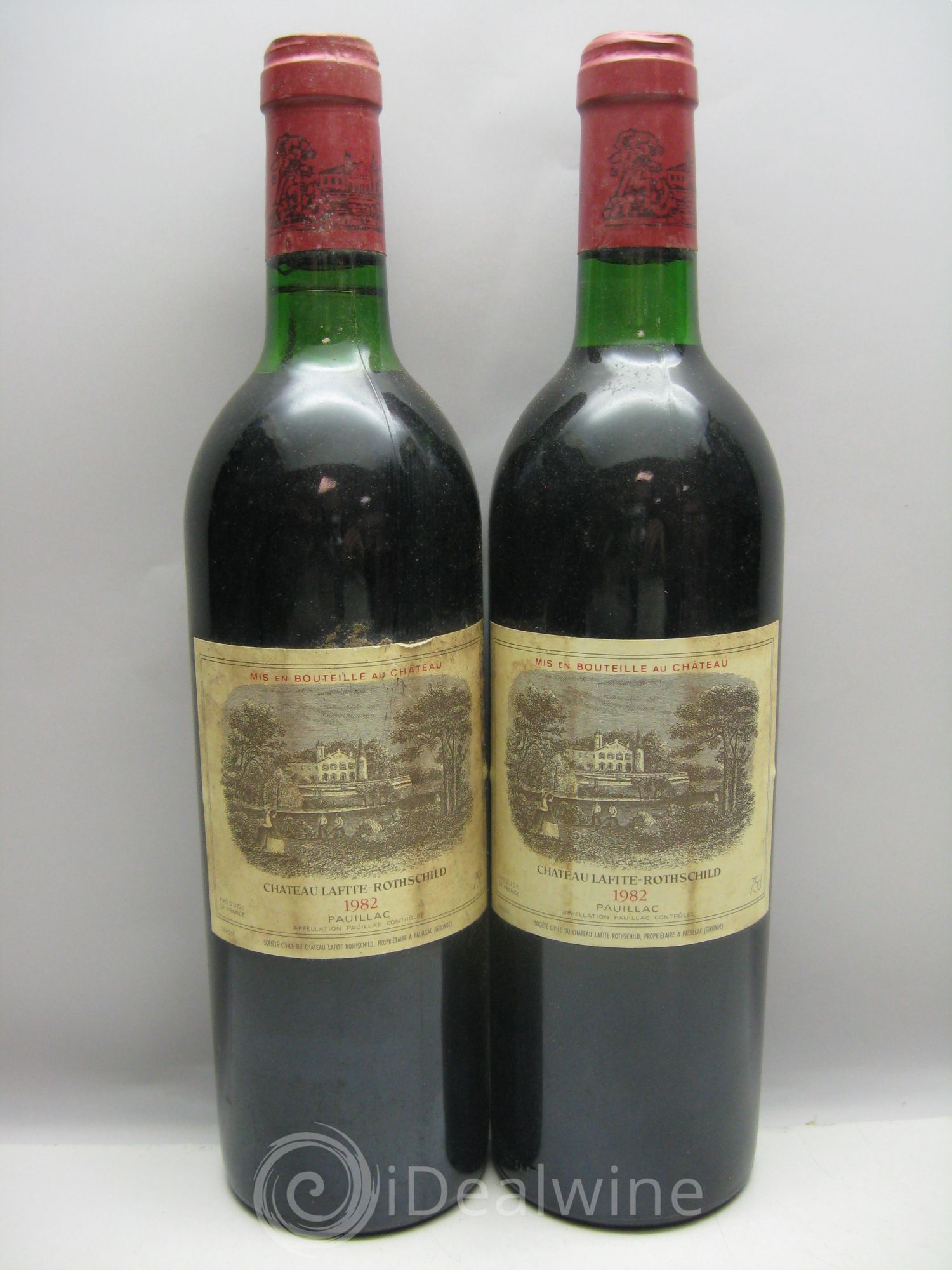 Château Lafite Rothschild 1er Grand Cru Classé 1982 - Lot de 12 bouteilles - 4