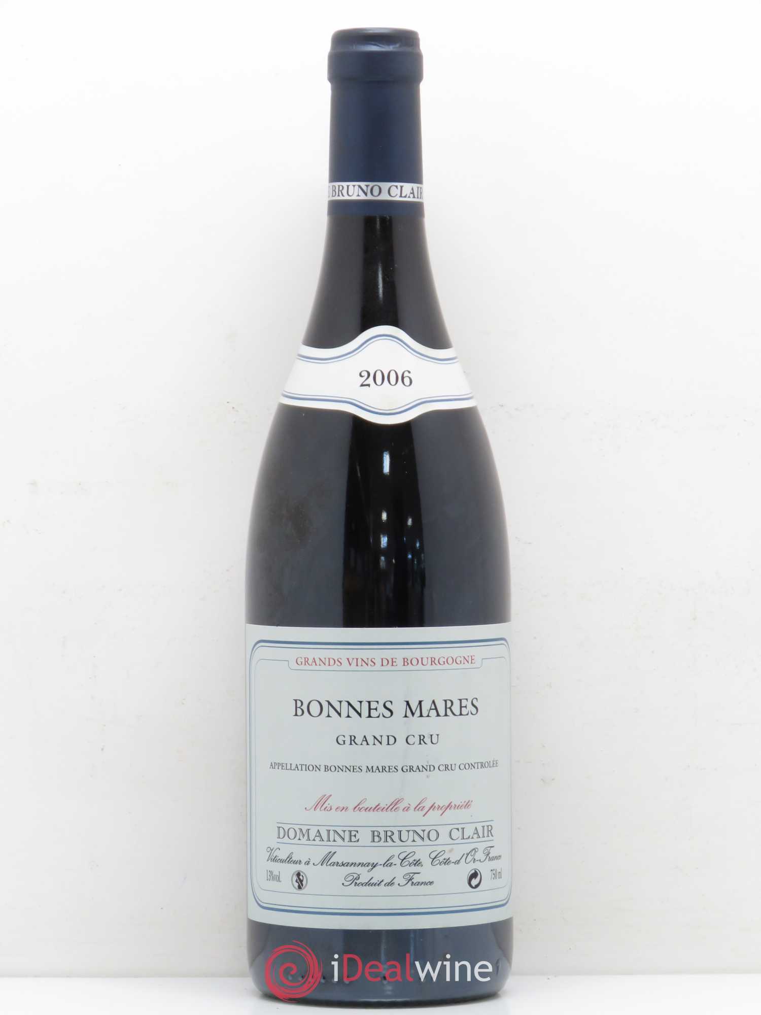 Bonnes-Mares Grand Cru Bruno Clair (Domaine) 2006 - Lot de 1 bouteille - 0