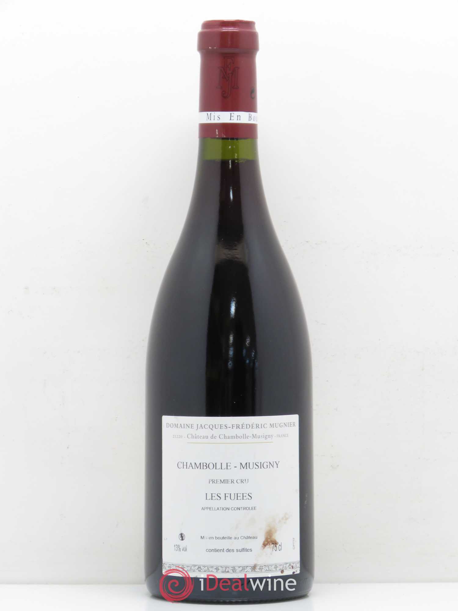 Chambolle-Musigny 1er Cru Les Fuées Jacques-Frédéric Mugnier 2010 - Lot de 1 bouteille - 1