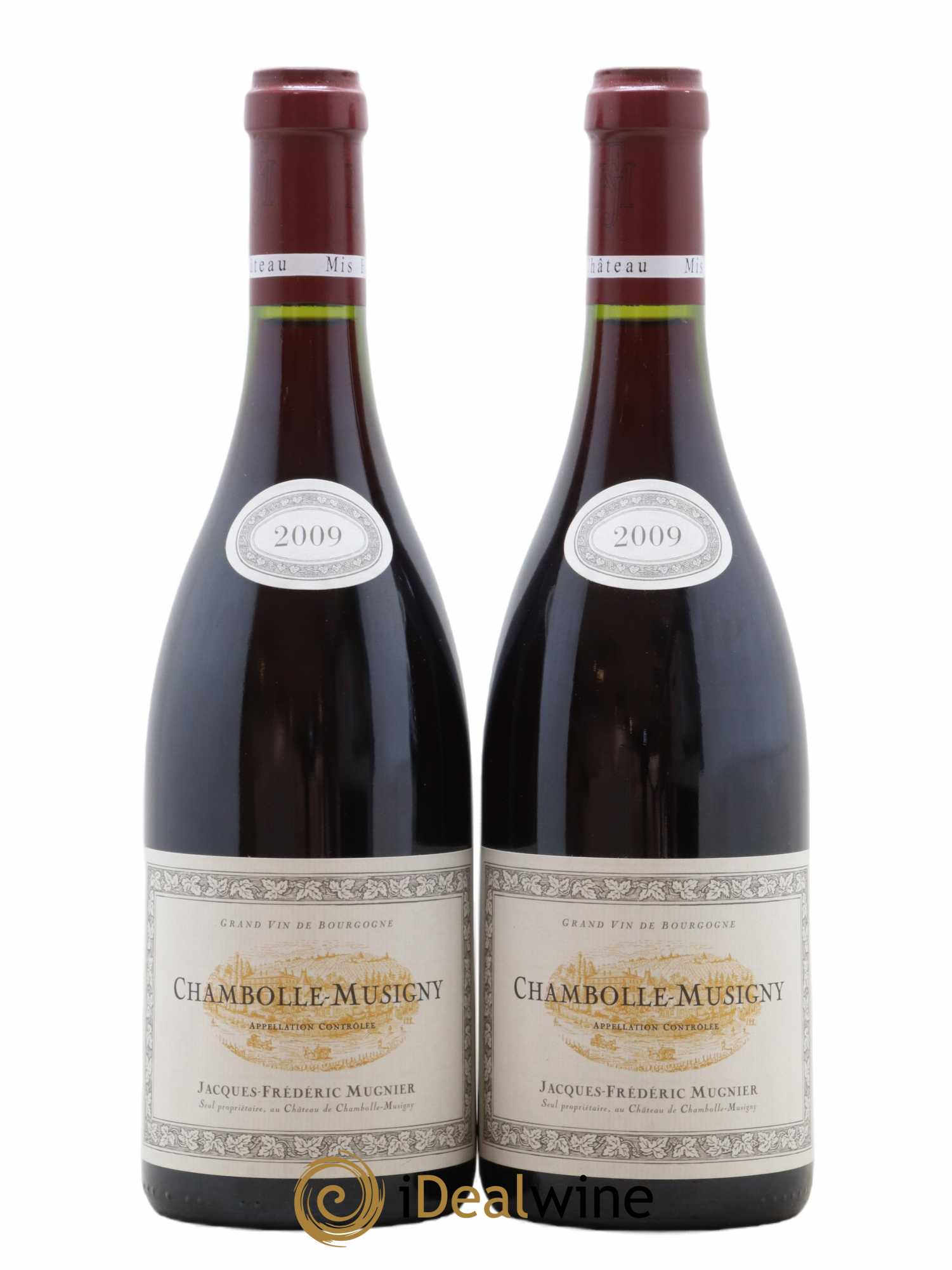 Chambolle-Musigny Jacques-Frédéric Mugnier 2009 - Lot de 2 bouteilles - 0