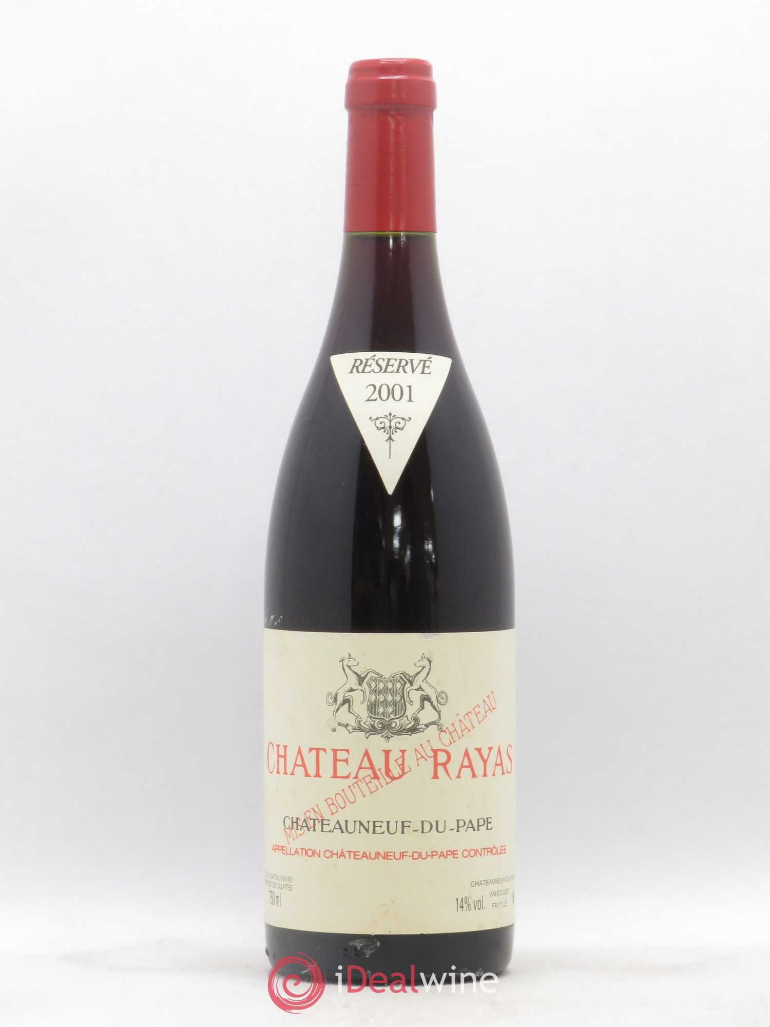 Châteauneuf-du-Pape Château Rayas Emmanuel Reynaud 2001 - Lot de 1 bouteille - 0