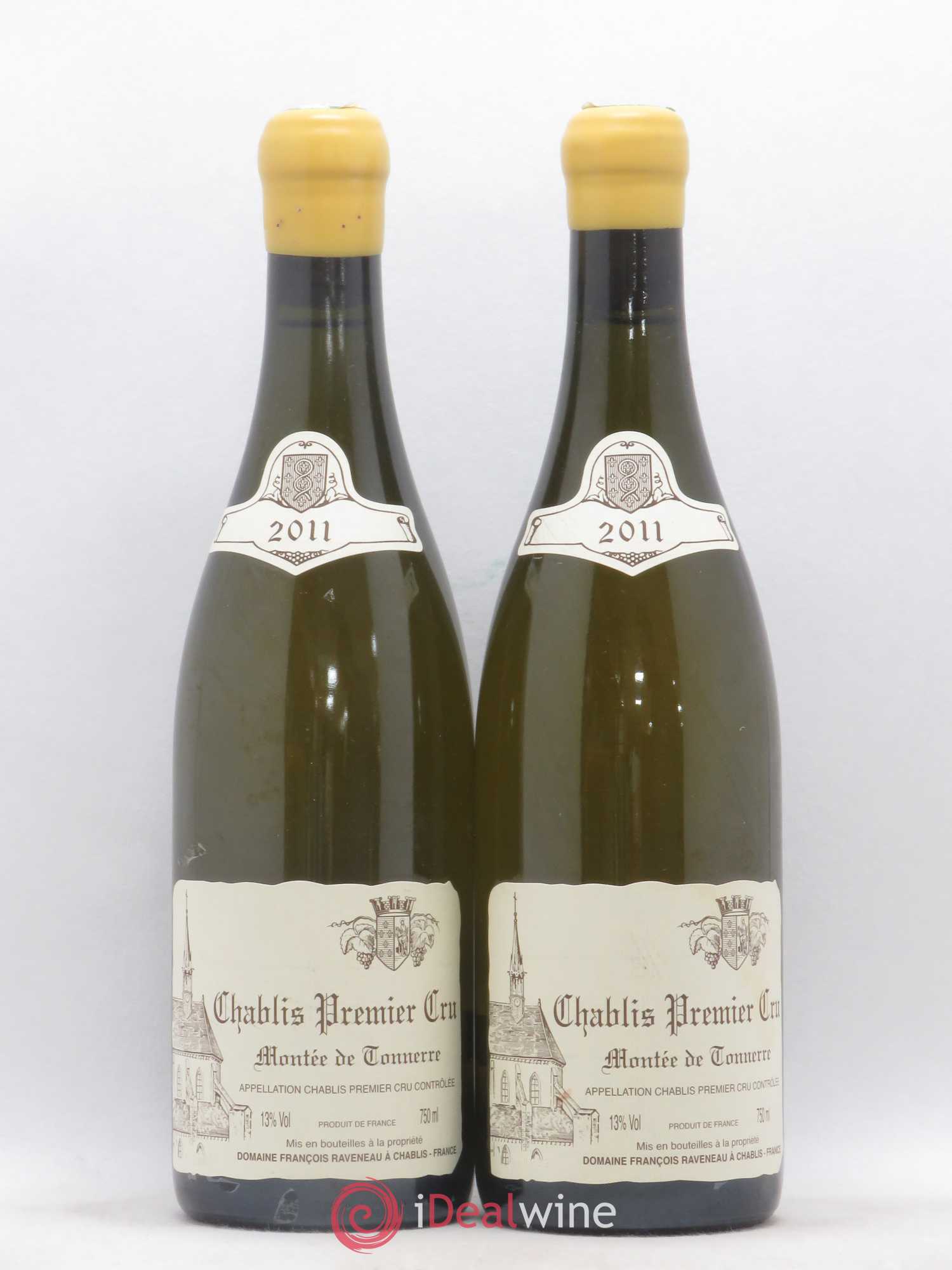 Chablis 1er Cru Montée de Tonnerre Raveneau (Domaine) 2011 - Lot de 2 bouteilles - 0