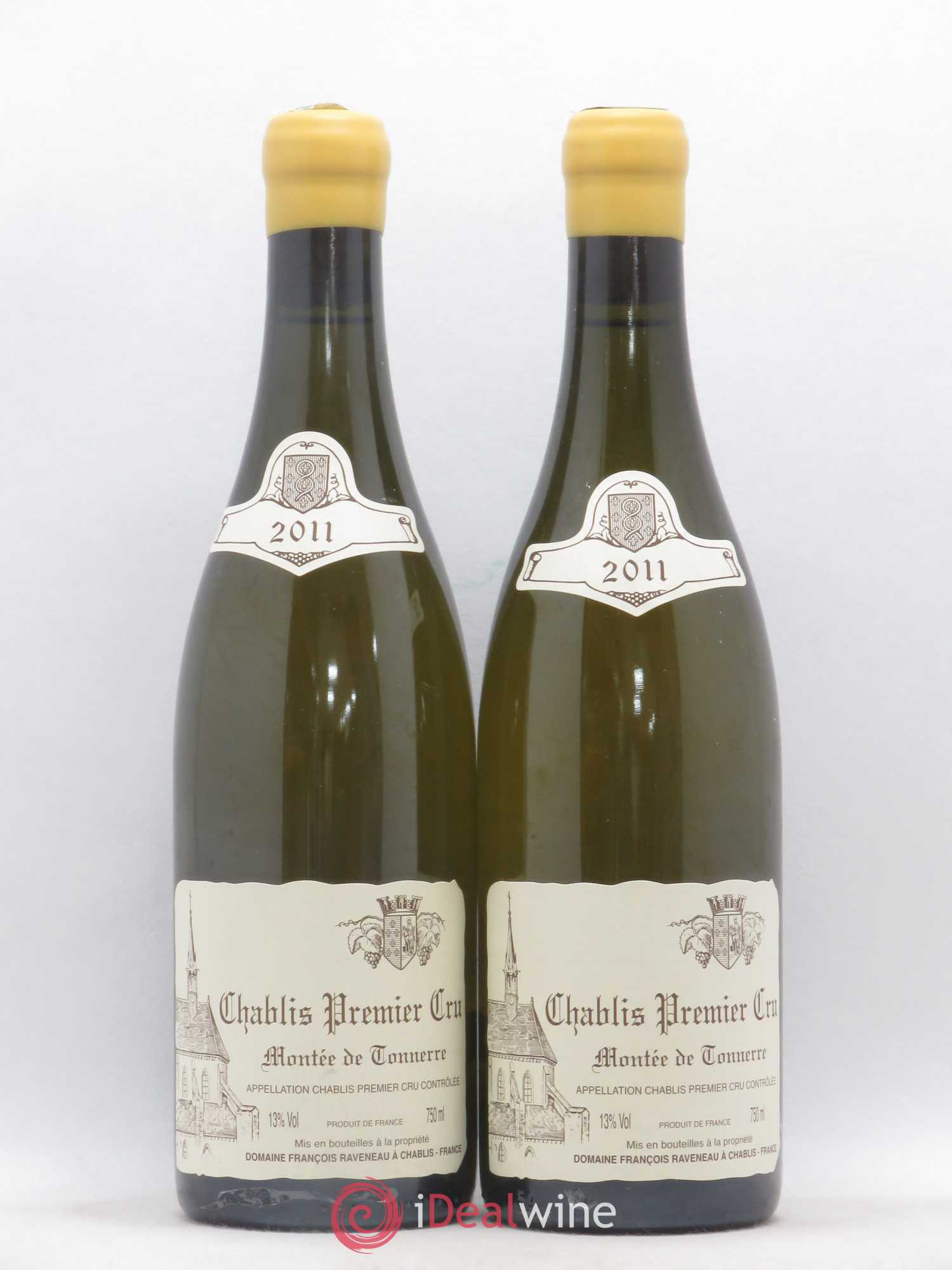 Chablis 1er Cru Montée de Tonnerre Raveneau (Domaine) 2011 - Lot de 2 bouteilles - 0
