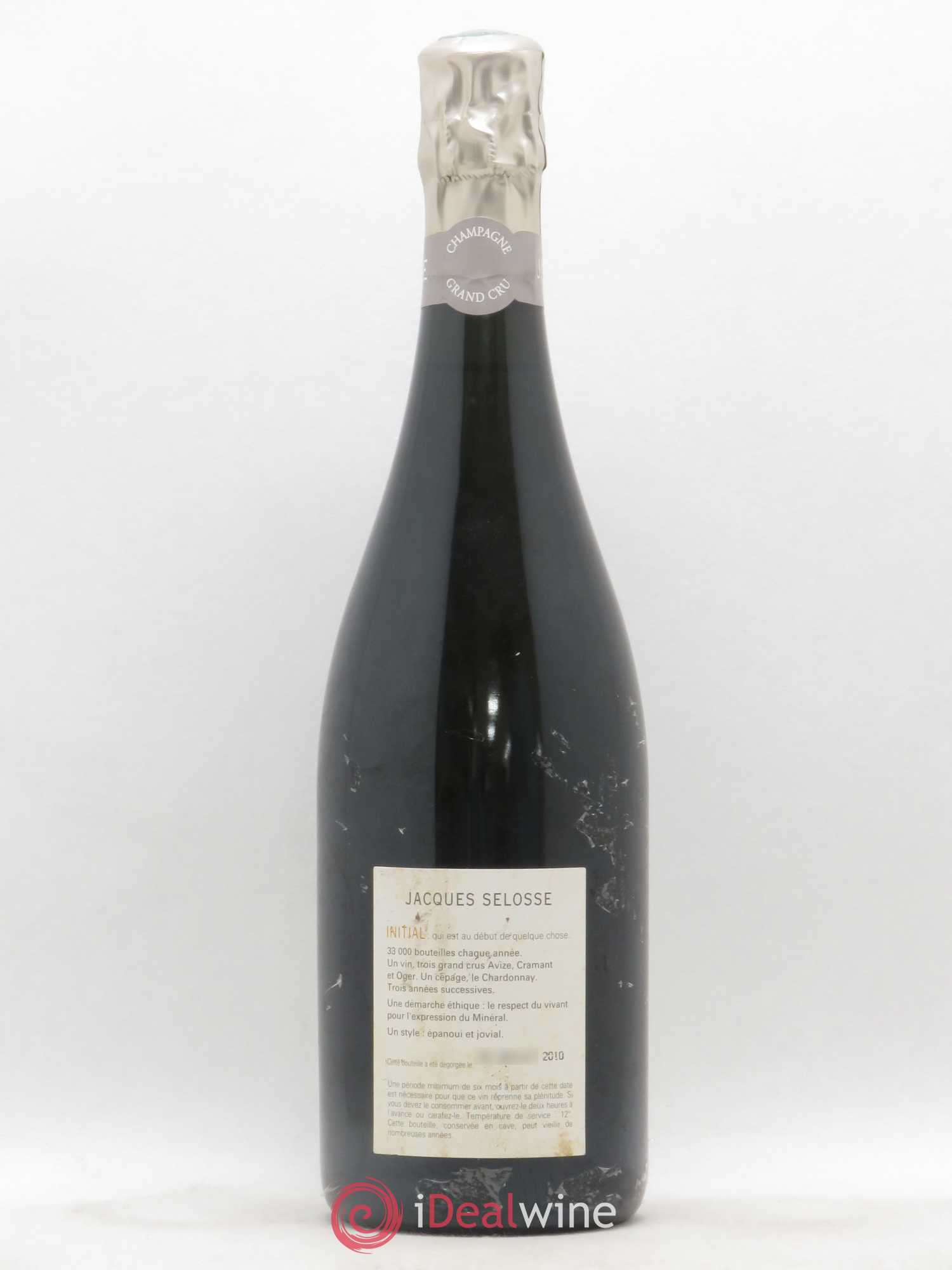 Initial Brut Jacques Selosse - Lot de 1 bouteille - 1
